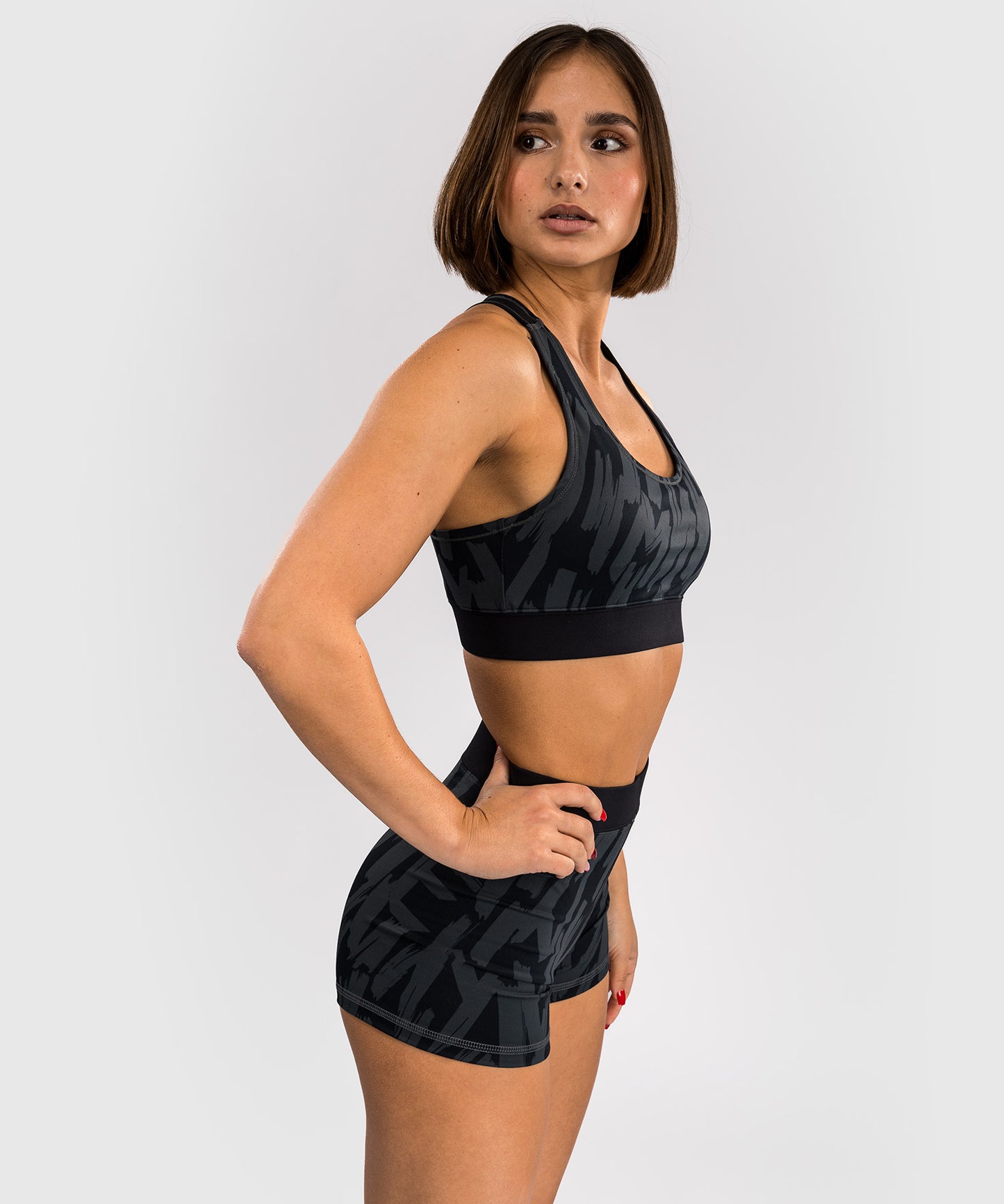 Venum Graffiti Women’s Sports Bra - Urban Charcoal