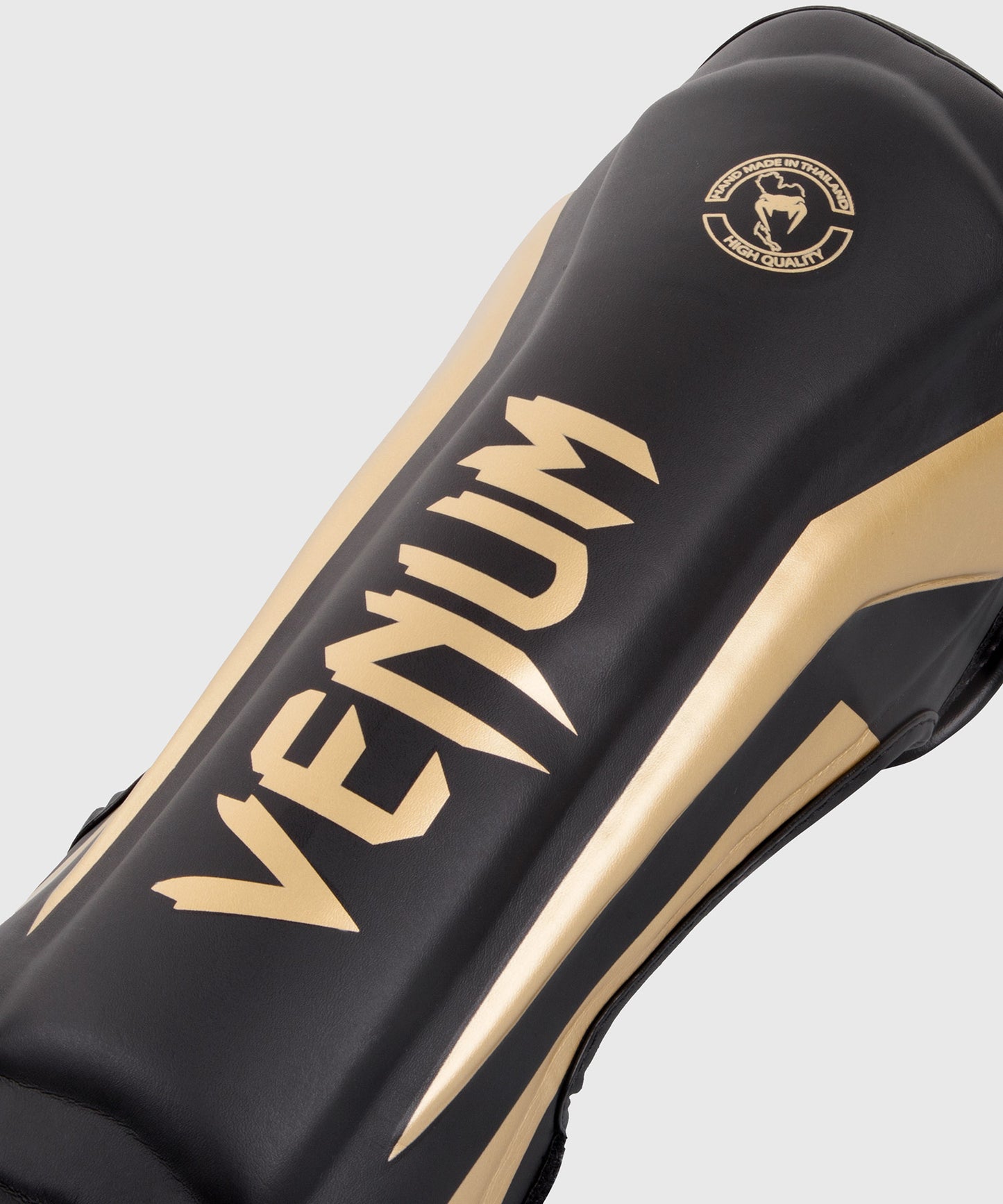 Venum Elite Standup Shin guards - Black/Gold