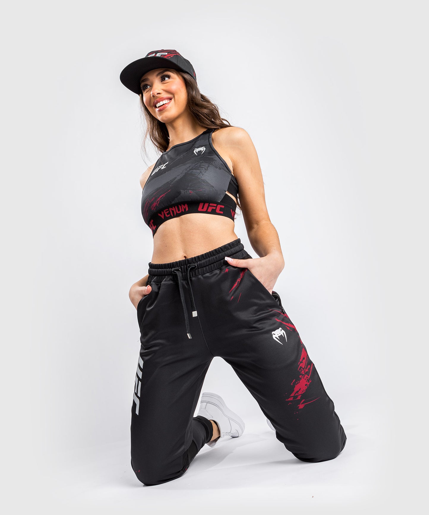 UFC Venum Authentic Fight Week Women’s 2.0 Weigh-in Bra - Black/Red