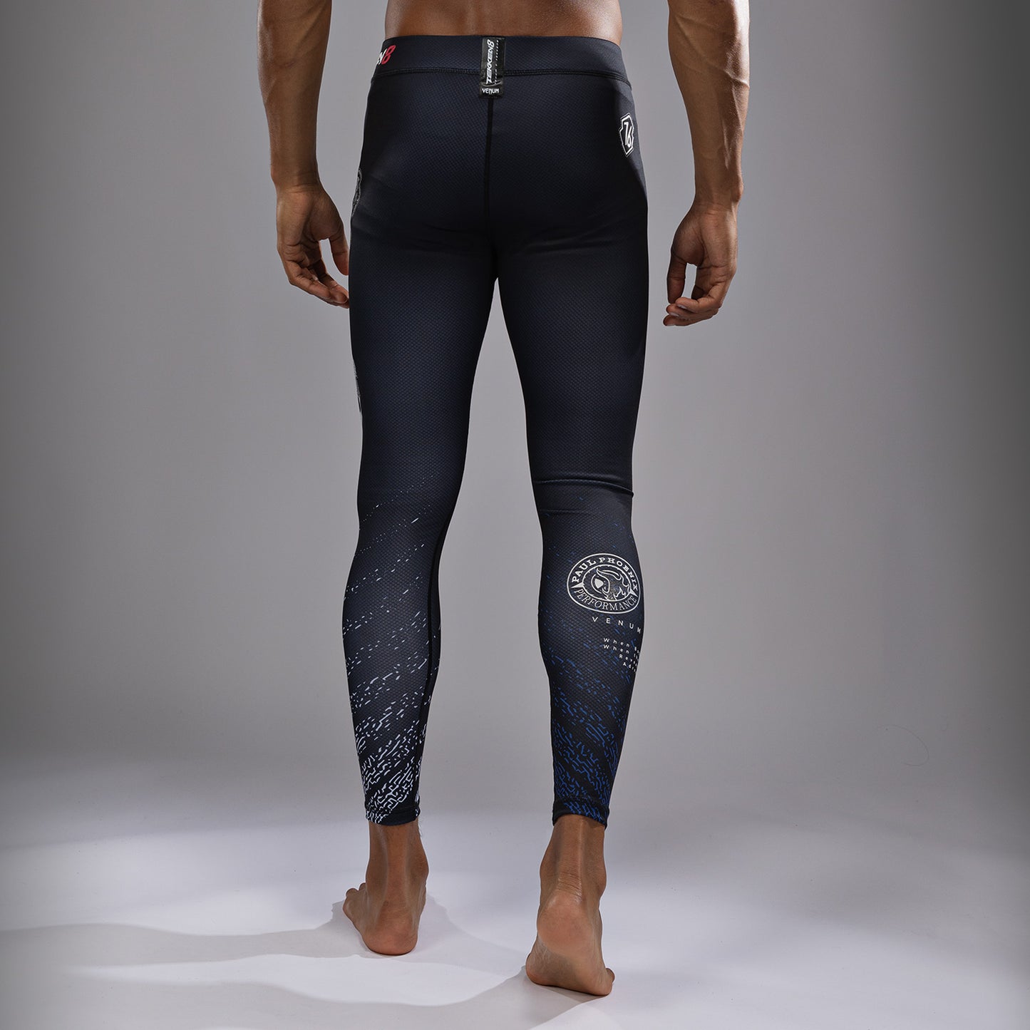 Venum x TEKKEN 8 - Paul Phoenix Spats - Black/Blue