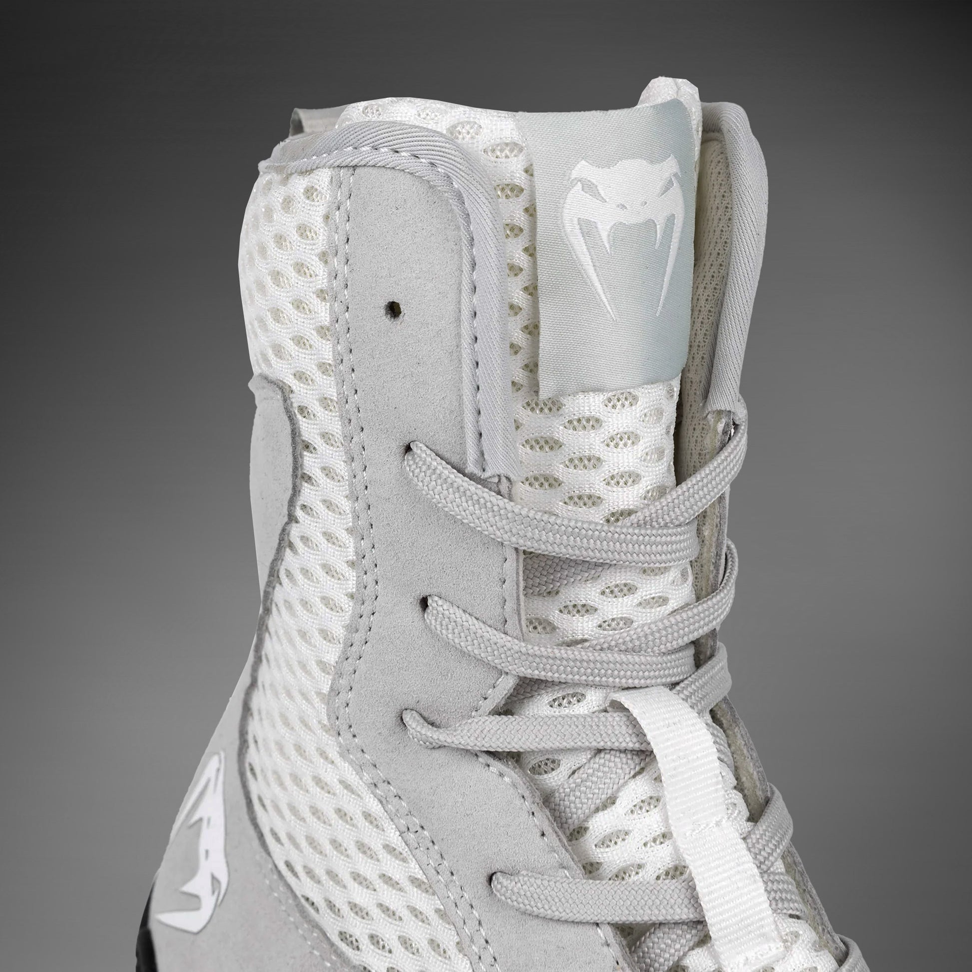 Venum Contender Boxing Shoes White/Grey - Main Image