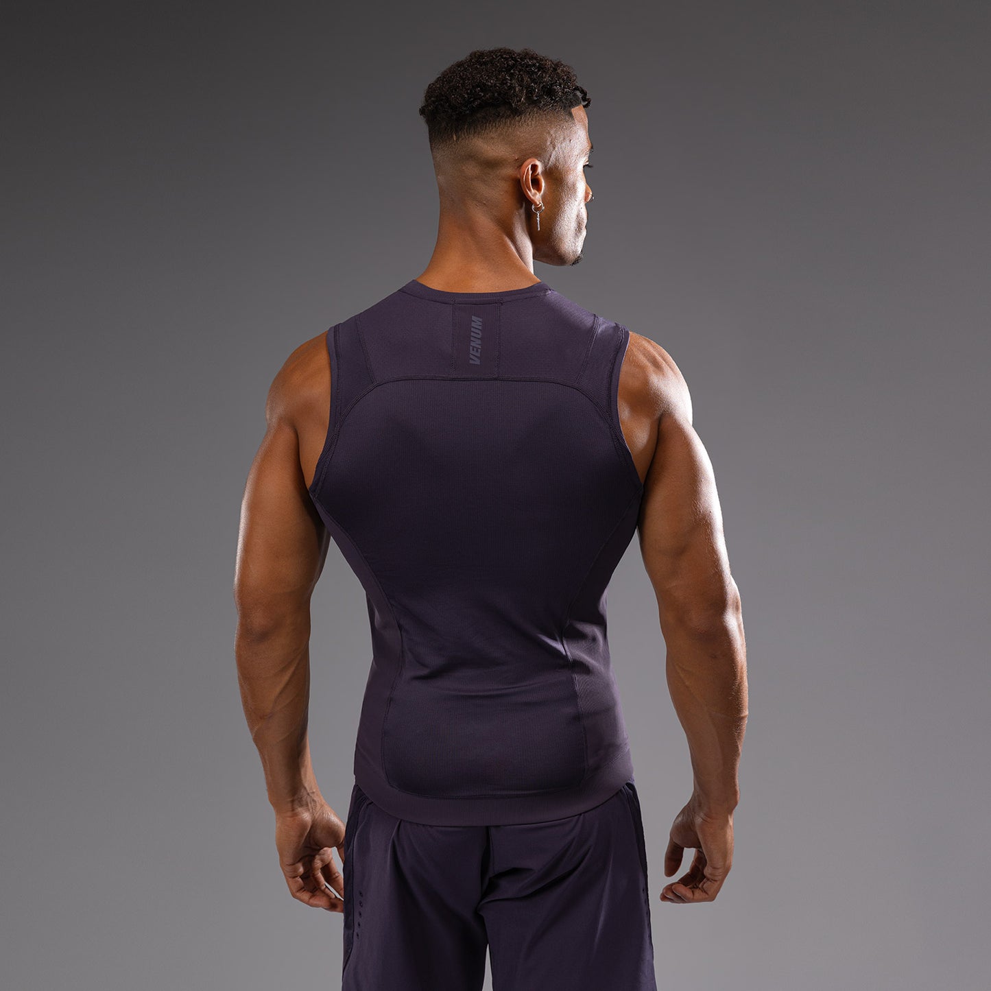 Venum G-Fit Air Men's Sleeveless Rashguard - Deep Purple