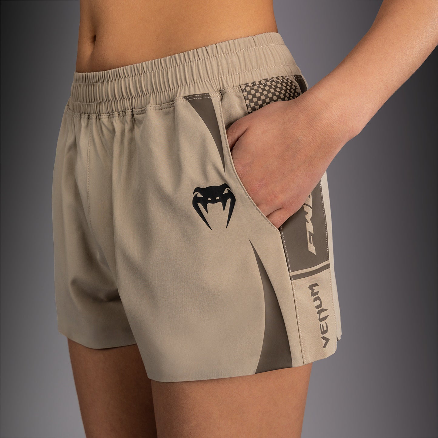 Venum UFC Unity by Venum Authentic Fight Week Women's Performance Short - Sand