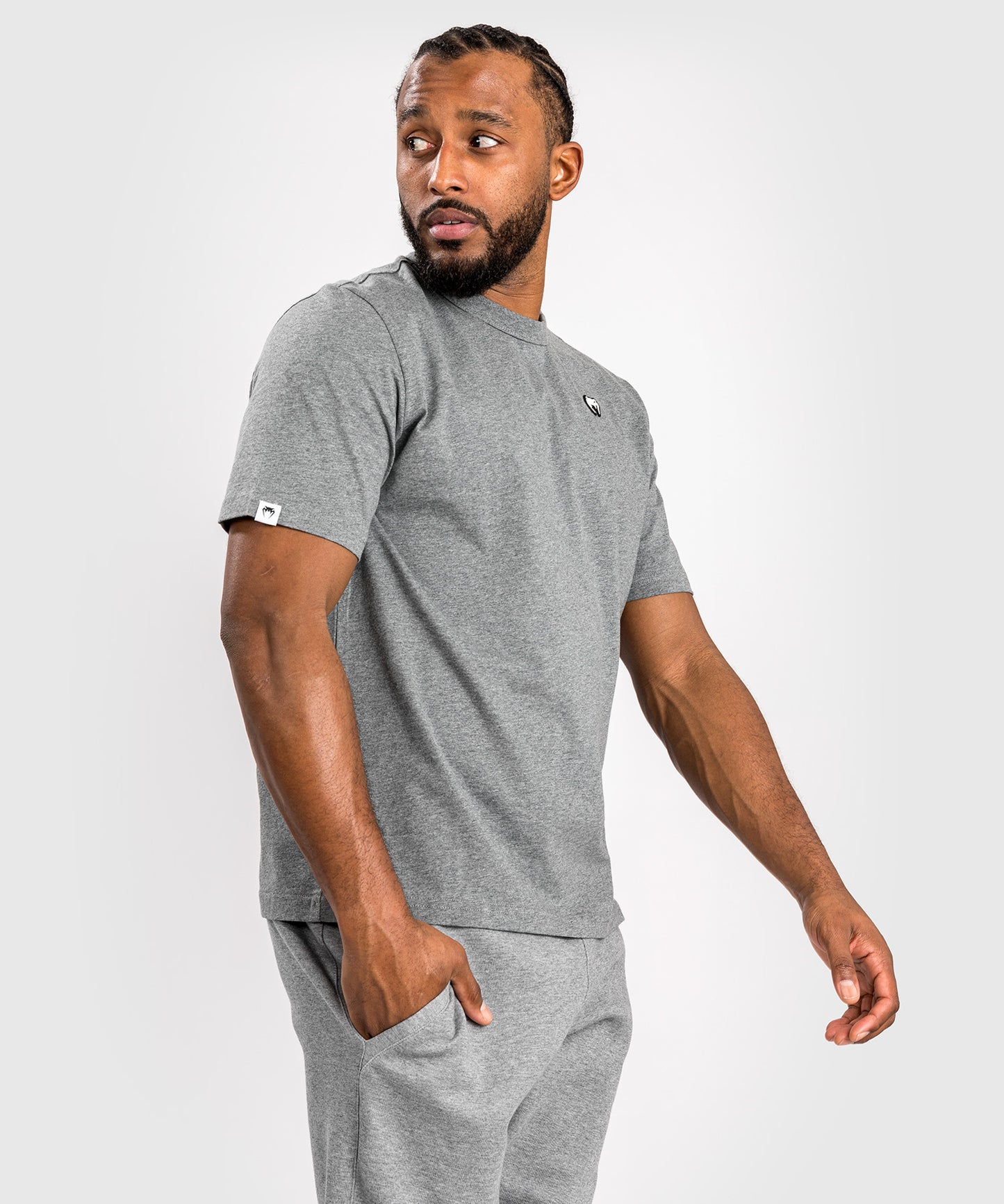 Venum Silent Power Lite T-Shirt - Light Heather Grey