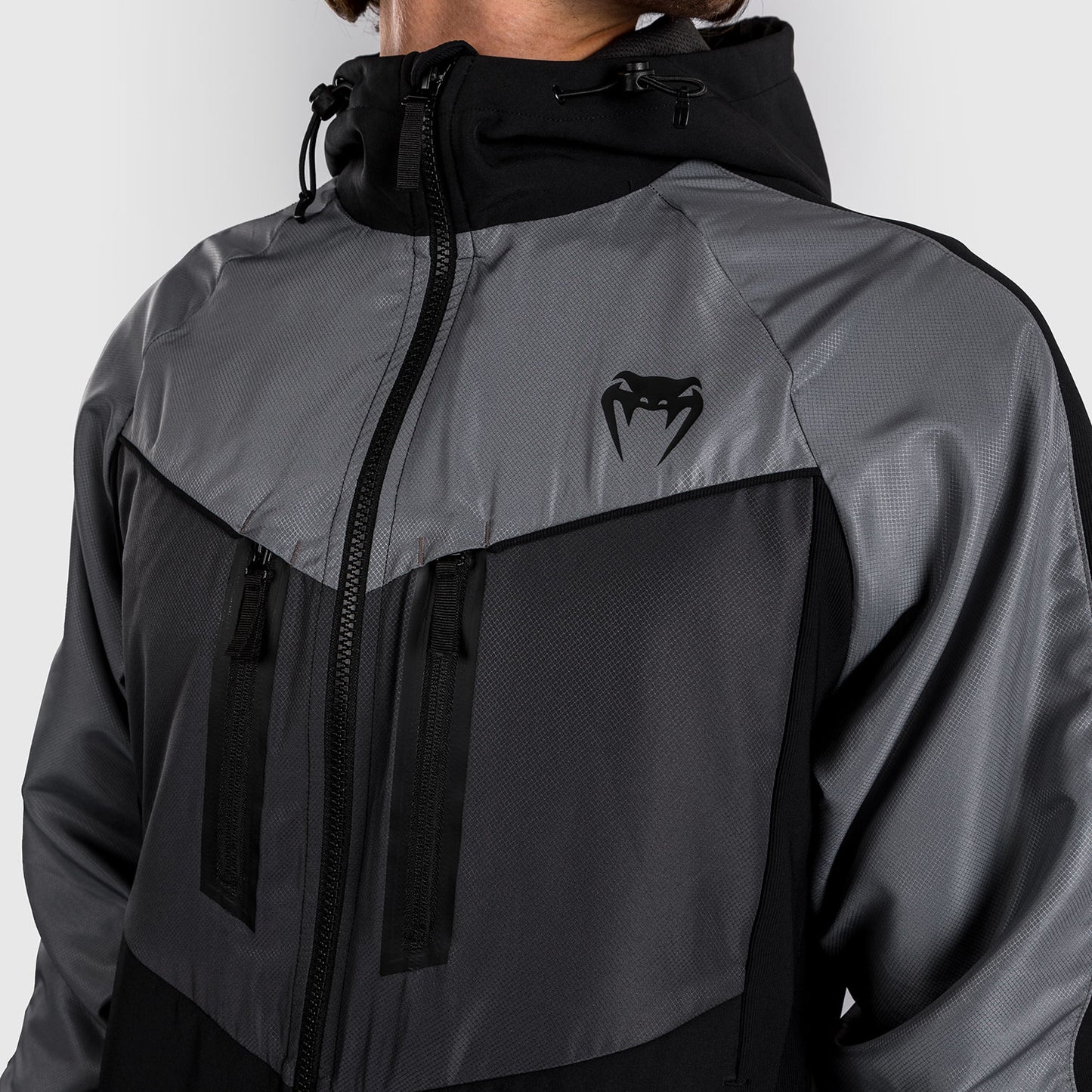 Venum Laser 3.0 Track Jacket - Black/Grey