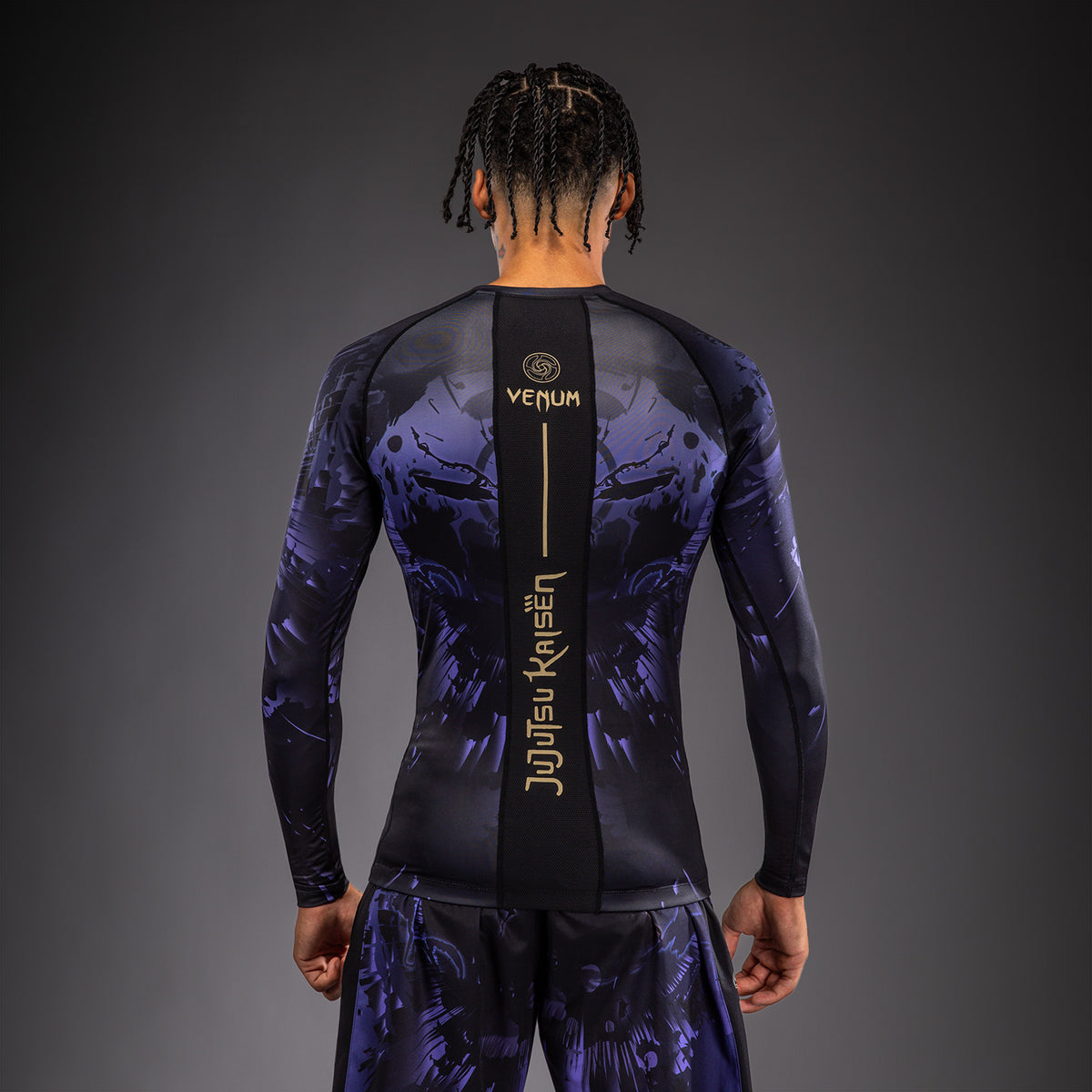 Jujutsu Kaisen x Venum Gojo Long Sleeve Rashguard - Purple