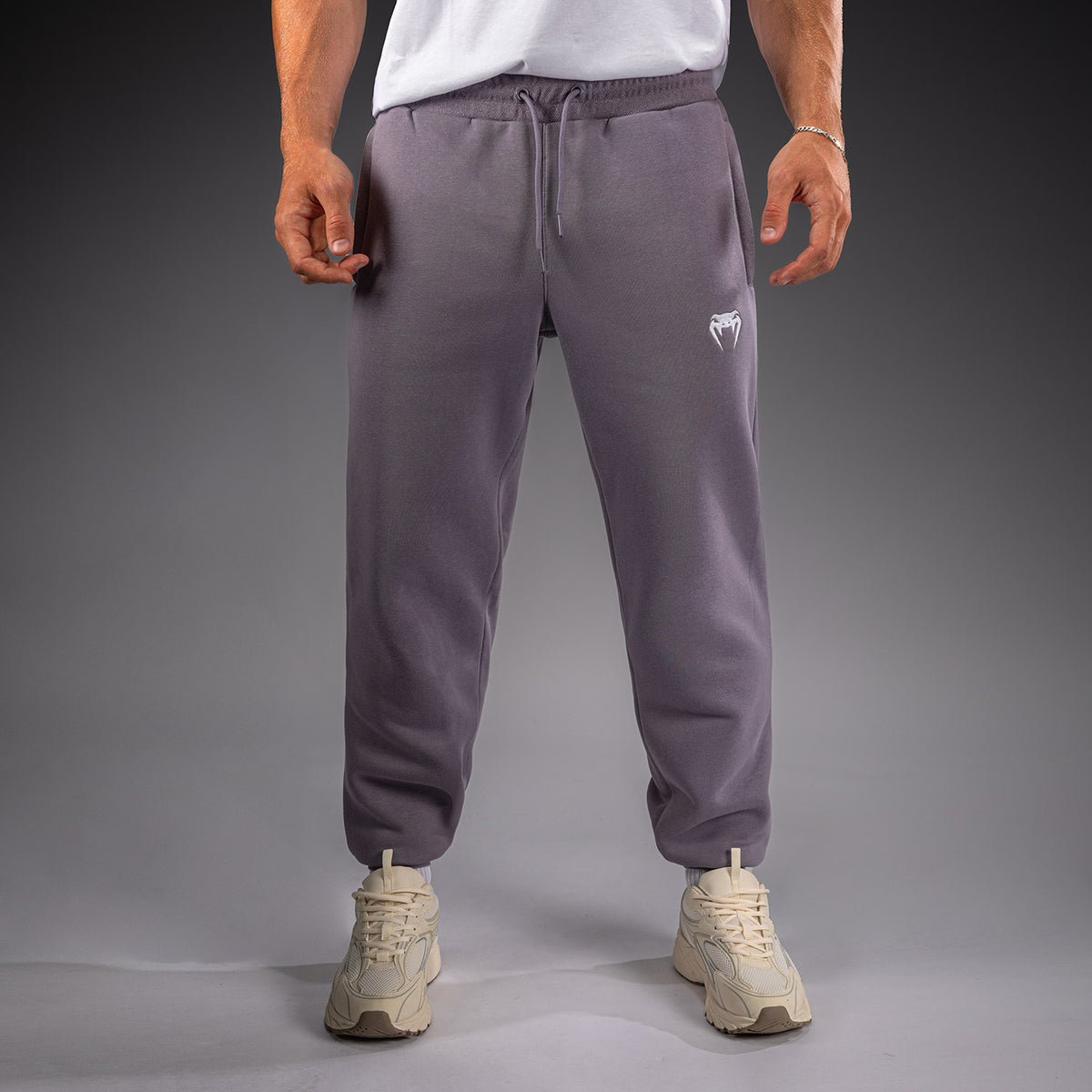 Venum Attack Fleece & Weave Joggers - Lavender Grey