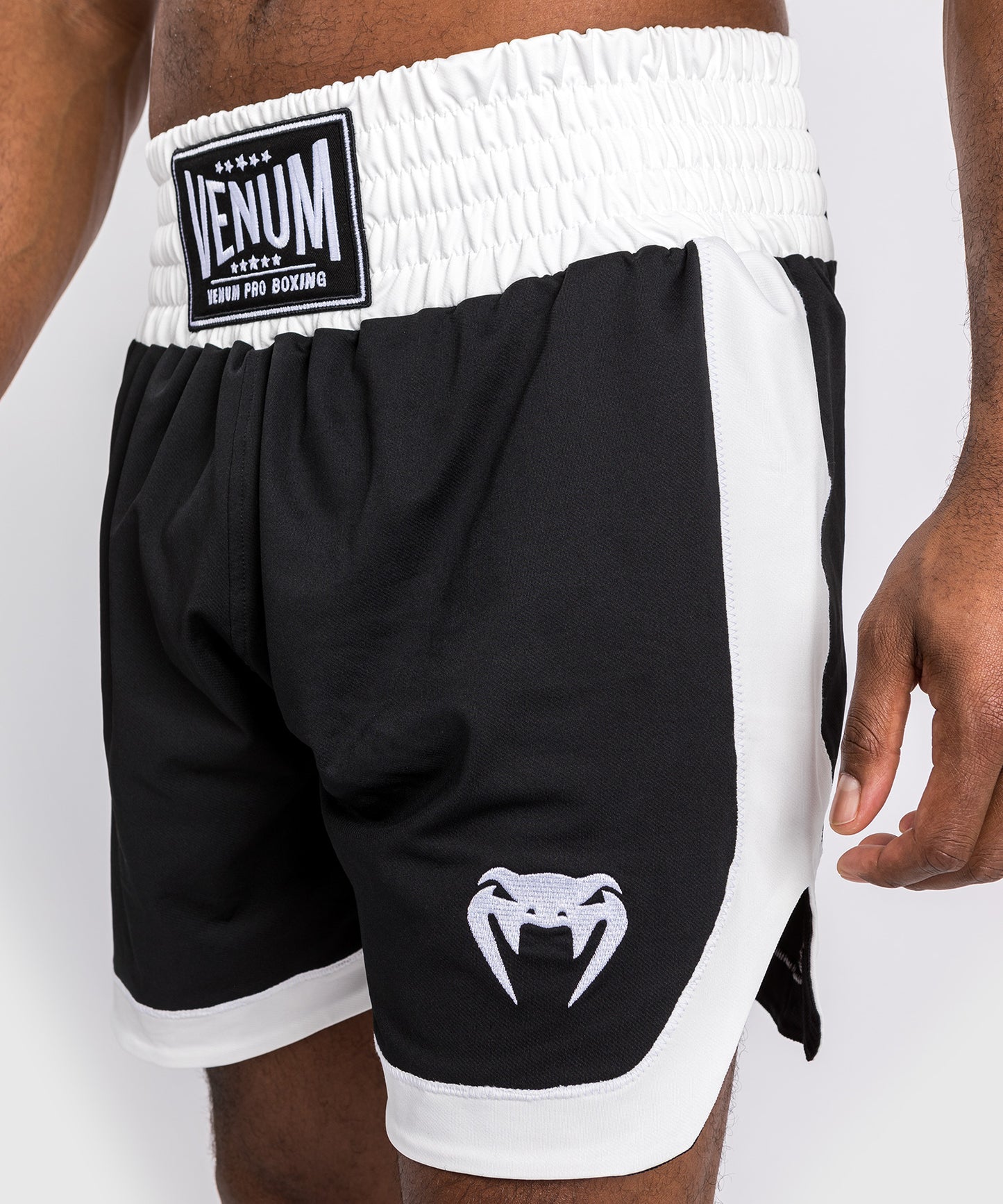 Venum Classic Boxing Shorts - Black/White