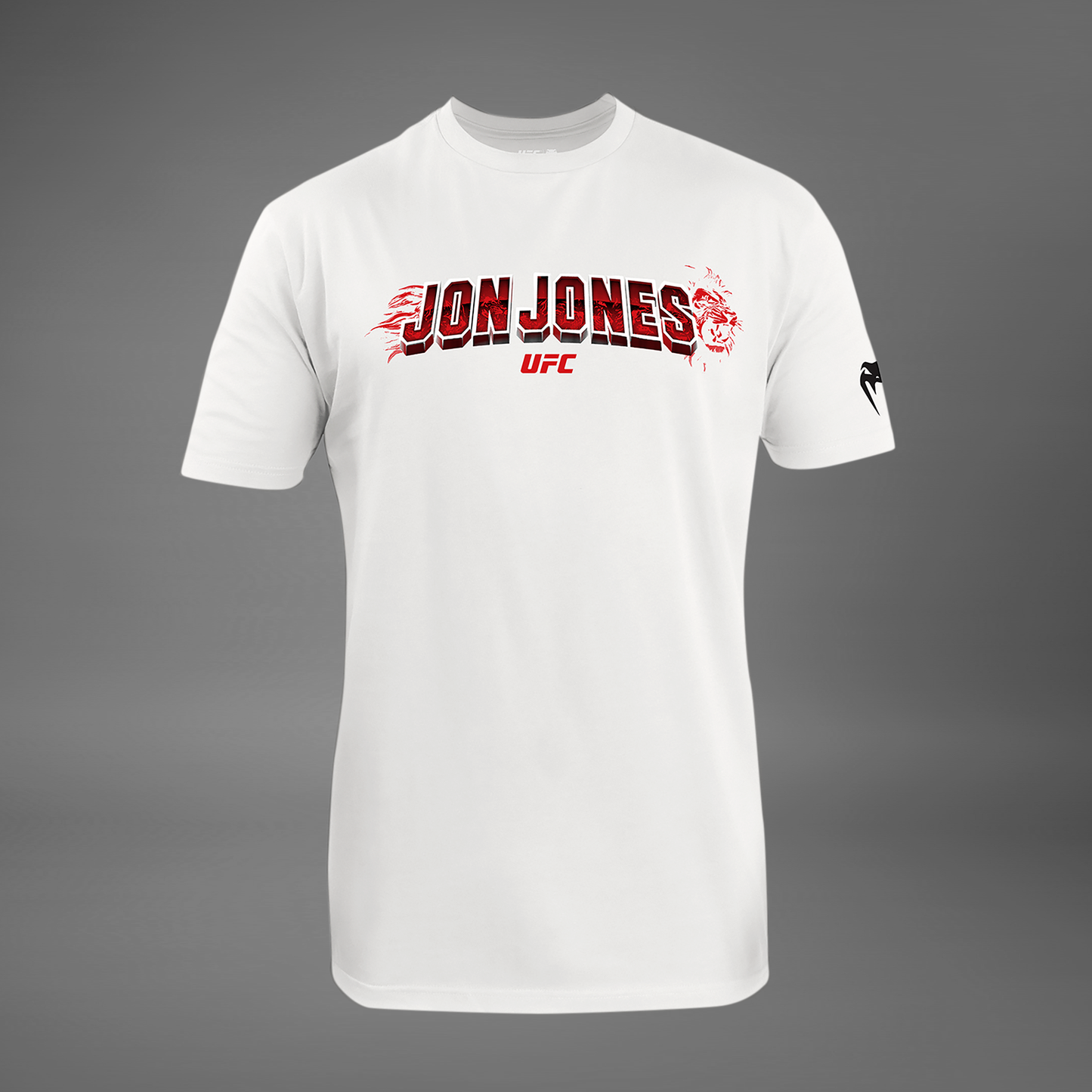 Men's UFC Unrivaled by Venum White Jon Jones T-Shirt