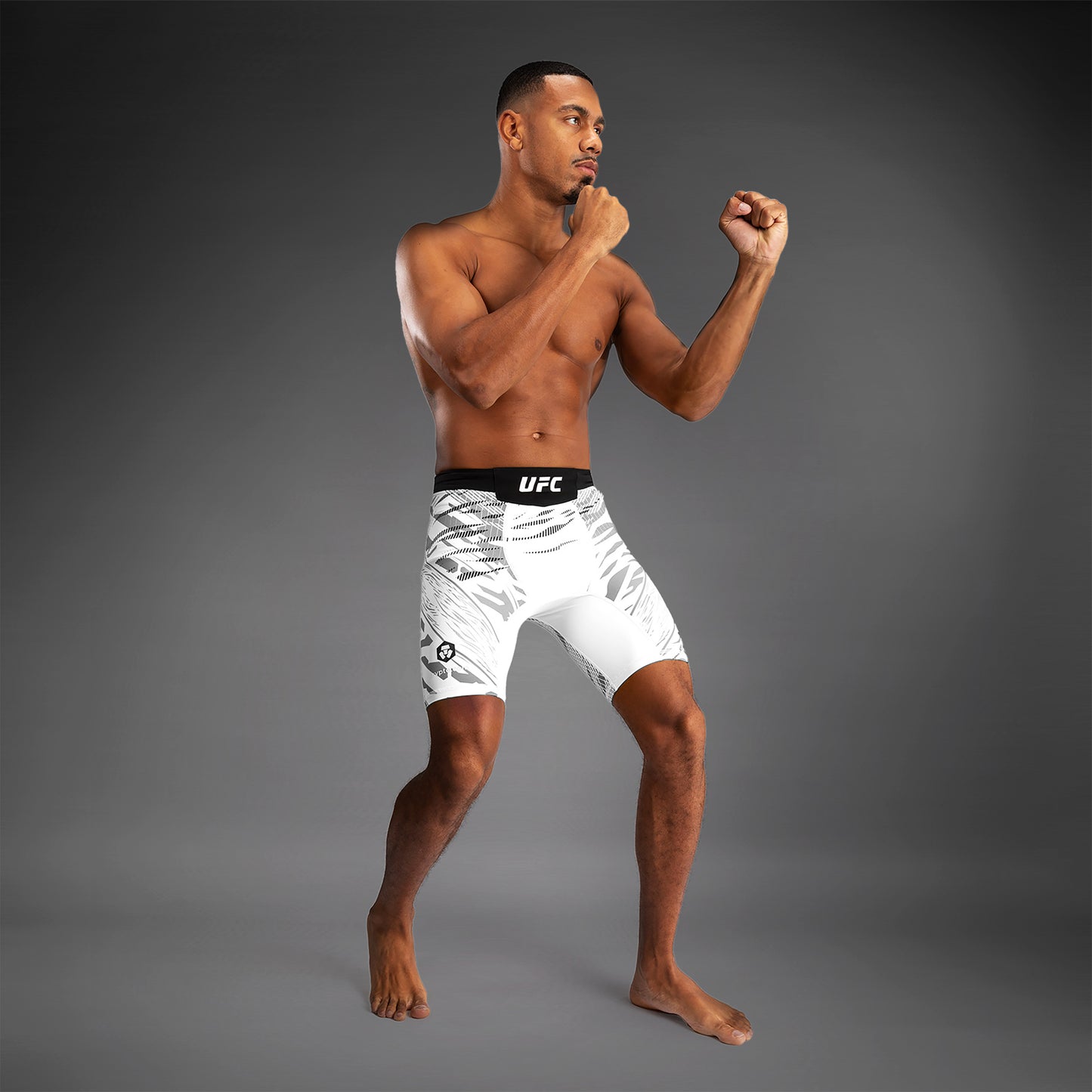 UFC Fusion by Venum Personalized Authentic Fight Night Men’s Vale Tudo Short - White