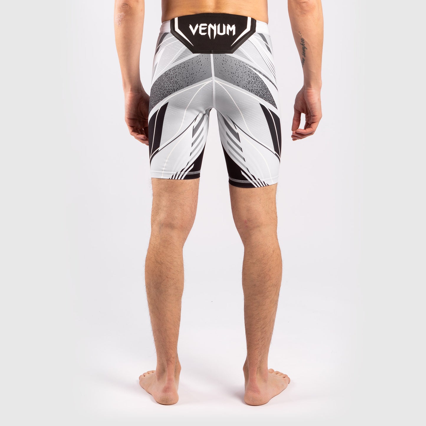 UFC Venum Authentic Fight Night Men's Vale Tudo Shorts - Short Fit - White