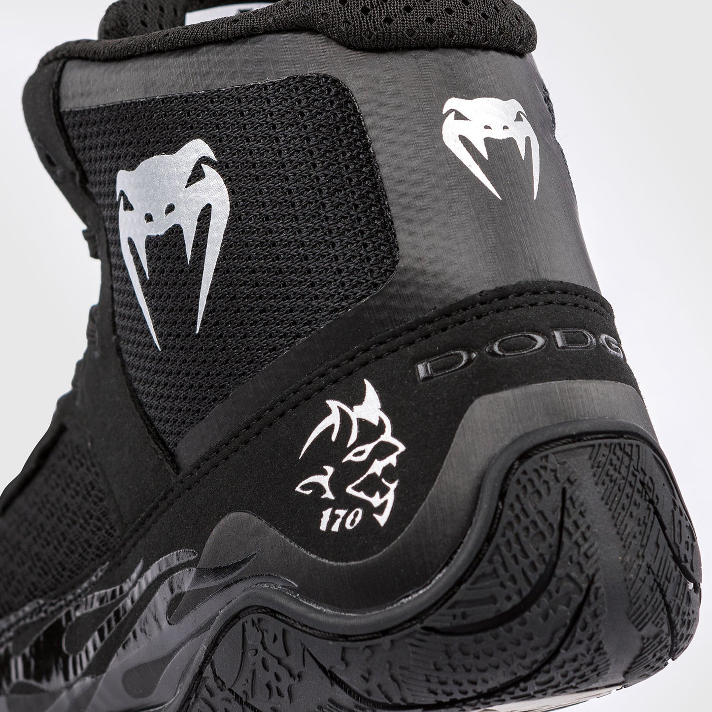 Venum X Dodge Demon 170 Wrestling Shoes - Black