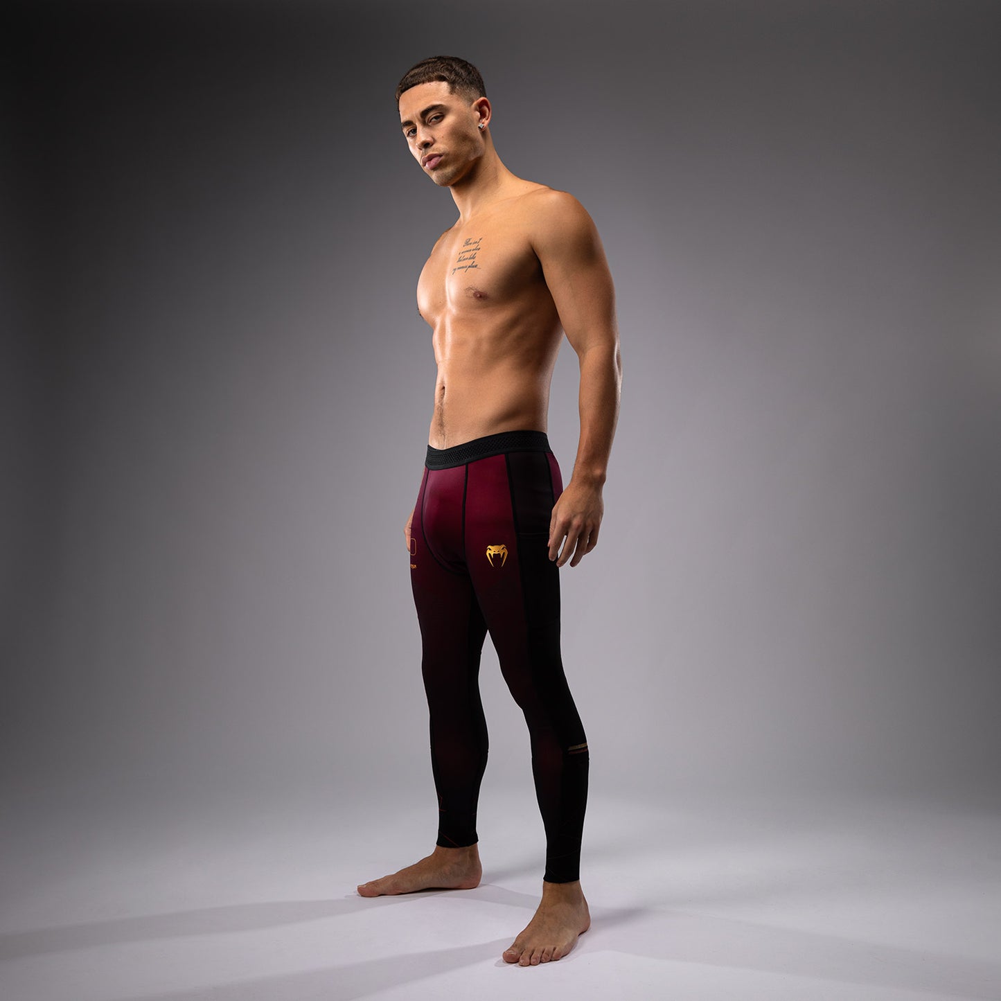 Venum Tactical XT Spats - Black/Burgundy/Gold