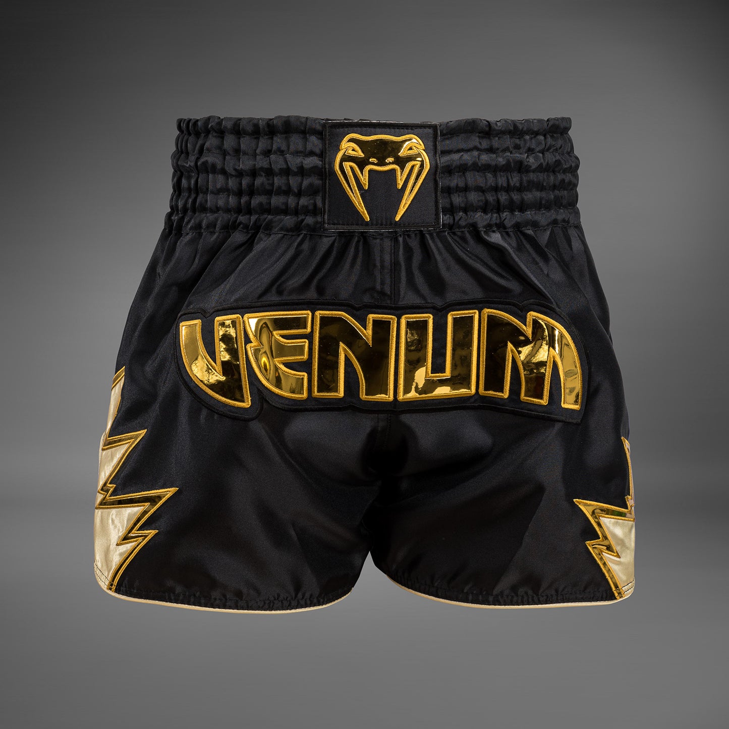 Venum Inferno Muay Thai Shorts - Black/Gold