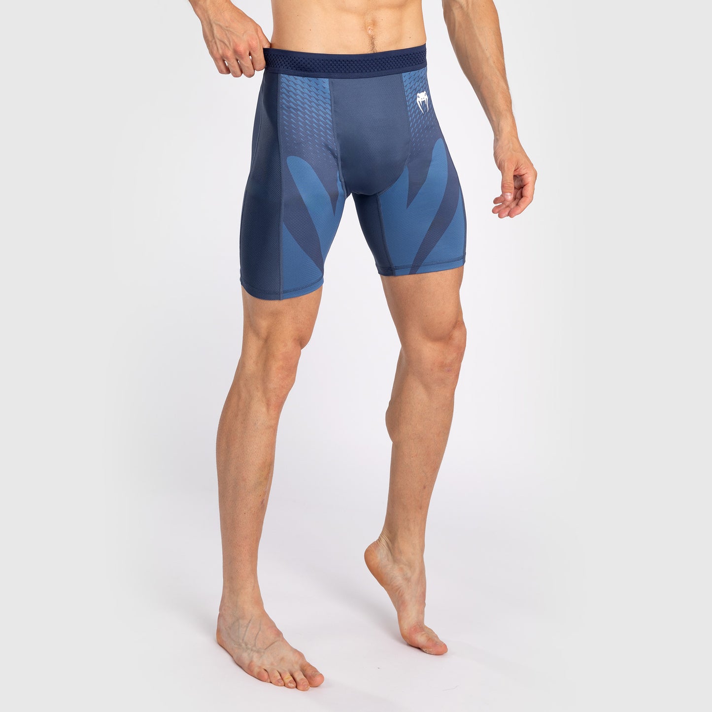 Venum Attack Men's Vale Tudo Short - Navy Blue