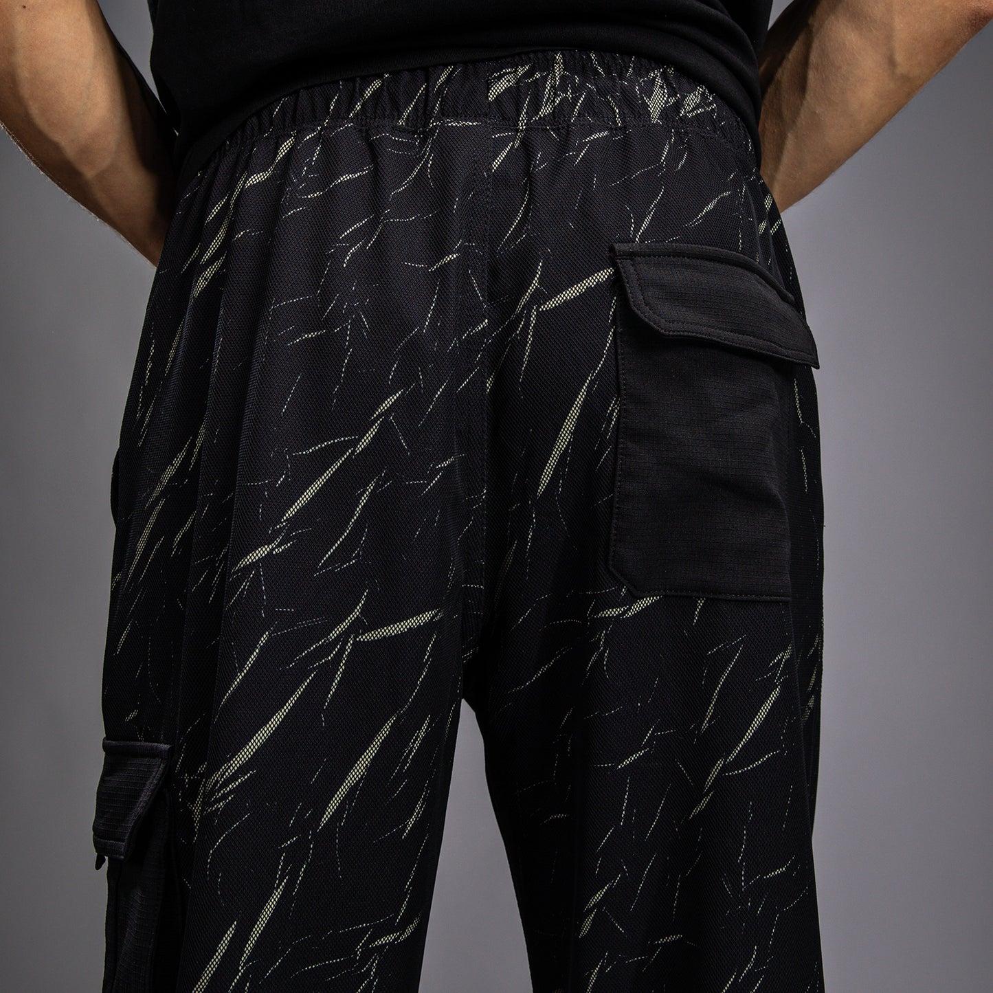 Venum Trooper Men's Tracksuit Pants - Black/Stone Sand