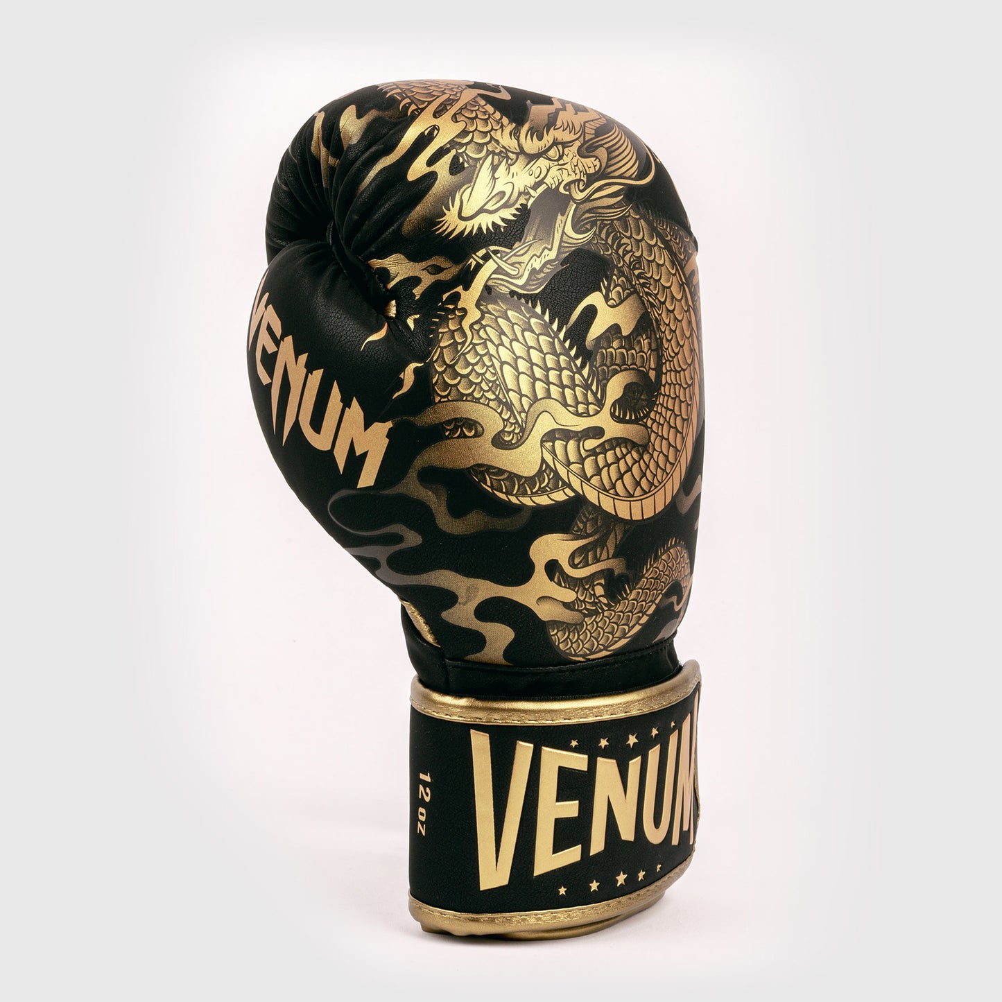 Venum Dragon's Flight Boxing Gloves - Black/Bronze