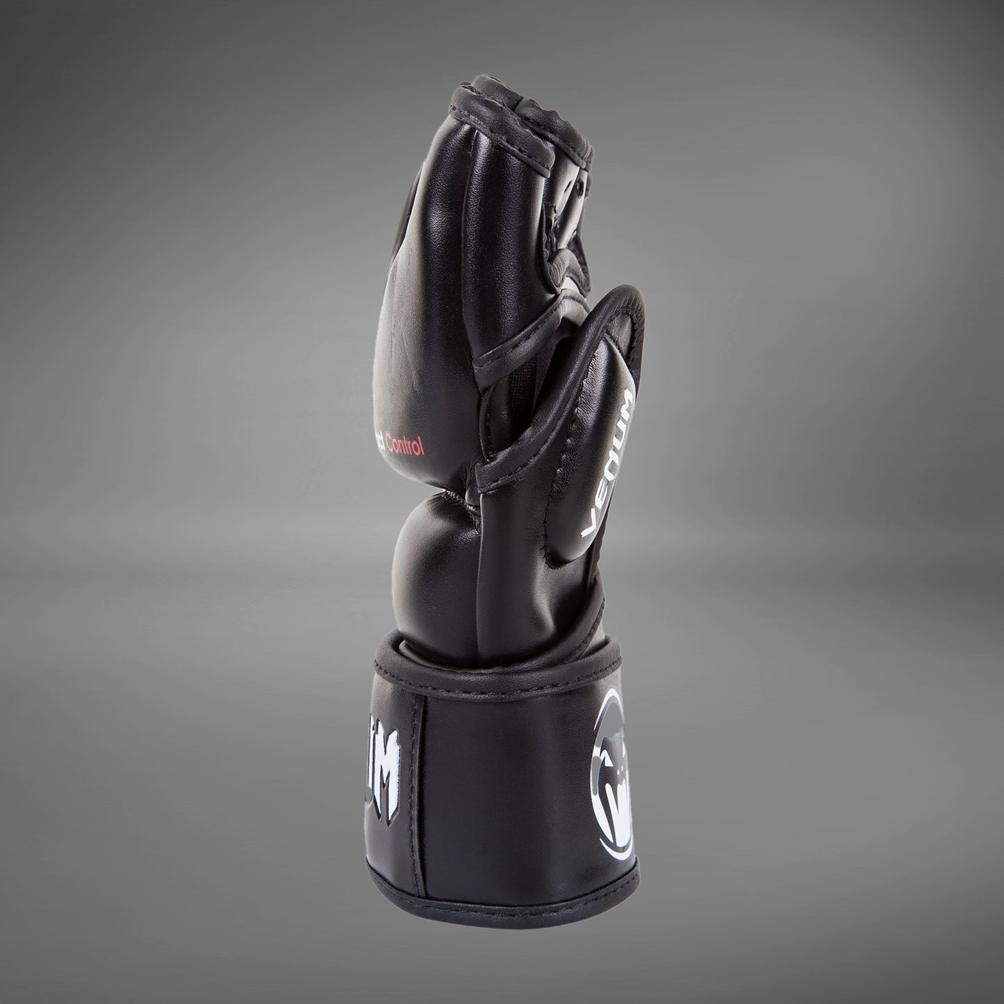Venum Impact MMA Gloves - Skintex Leather - Black