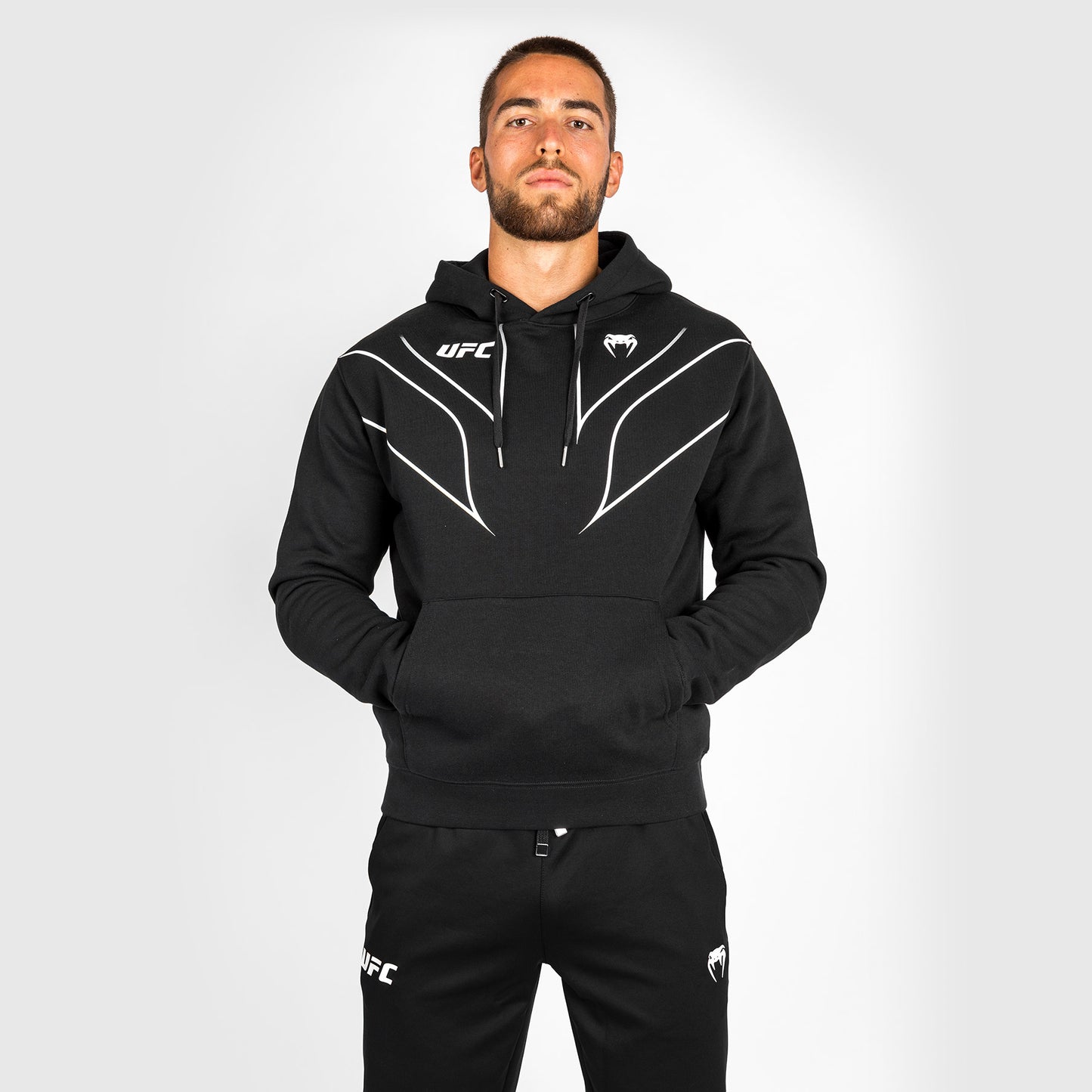 UFC Venum Fight Night 2.0 Replica Men's Hoodie - Black