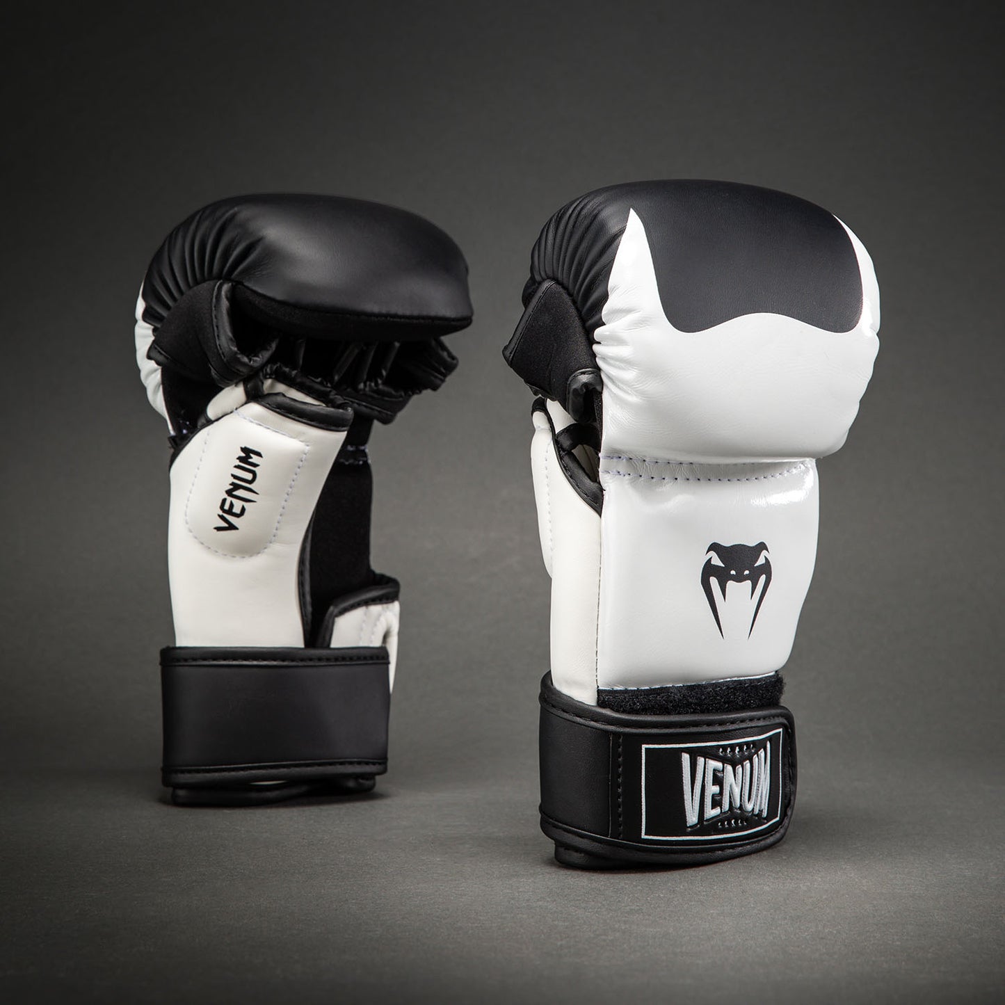Venum Attack 2.0 Sparring Gloves - Black/White
