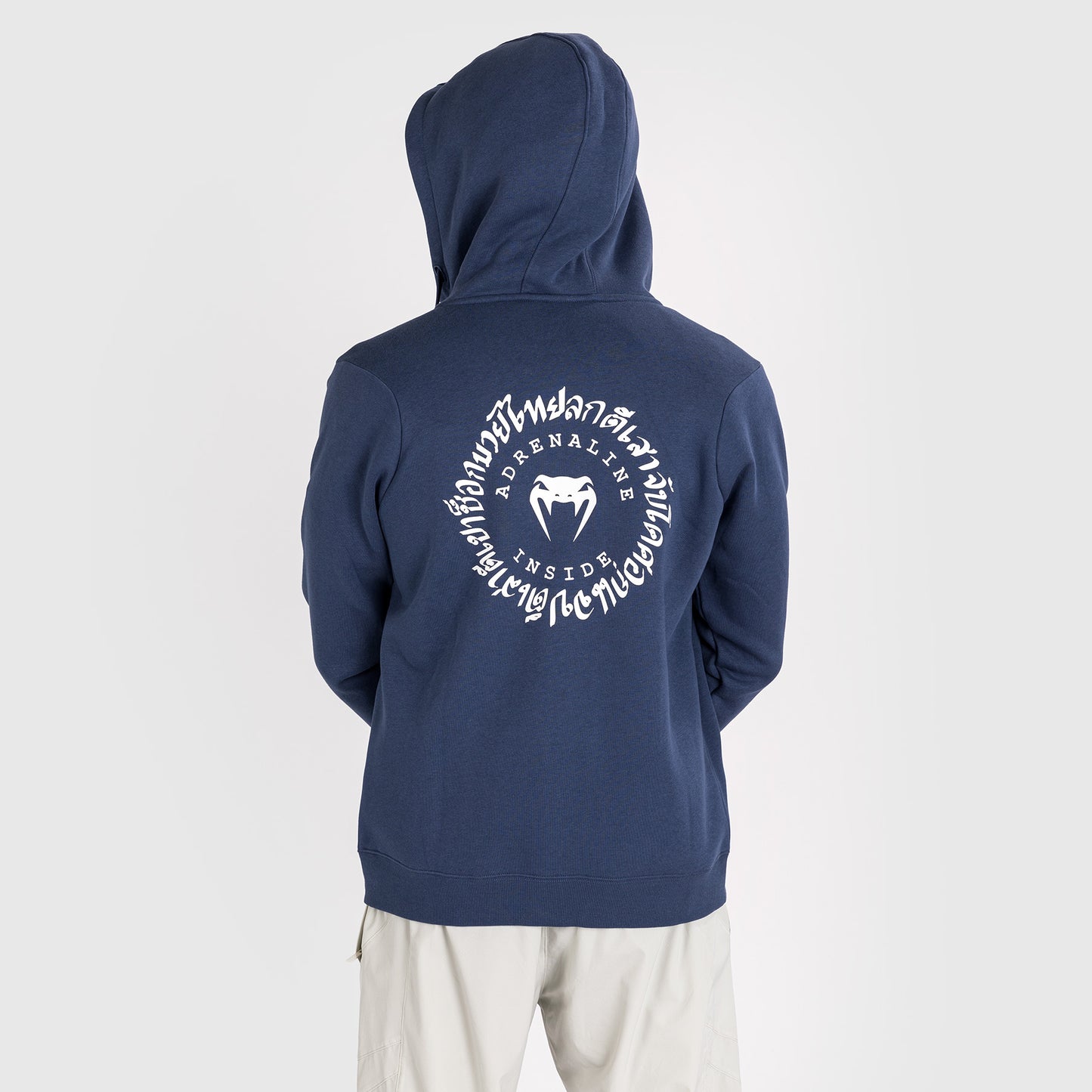 Venum Strikeland  Full Zip Hoodie - Navy Blue