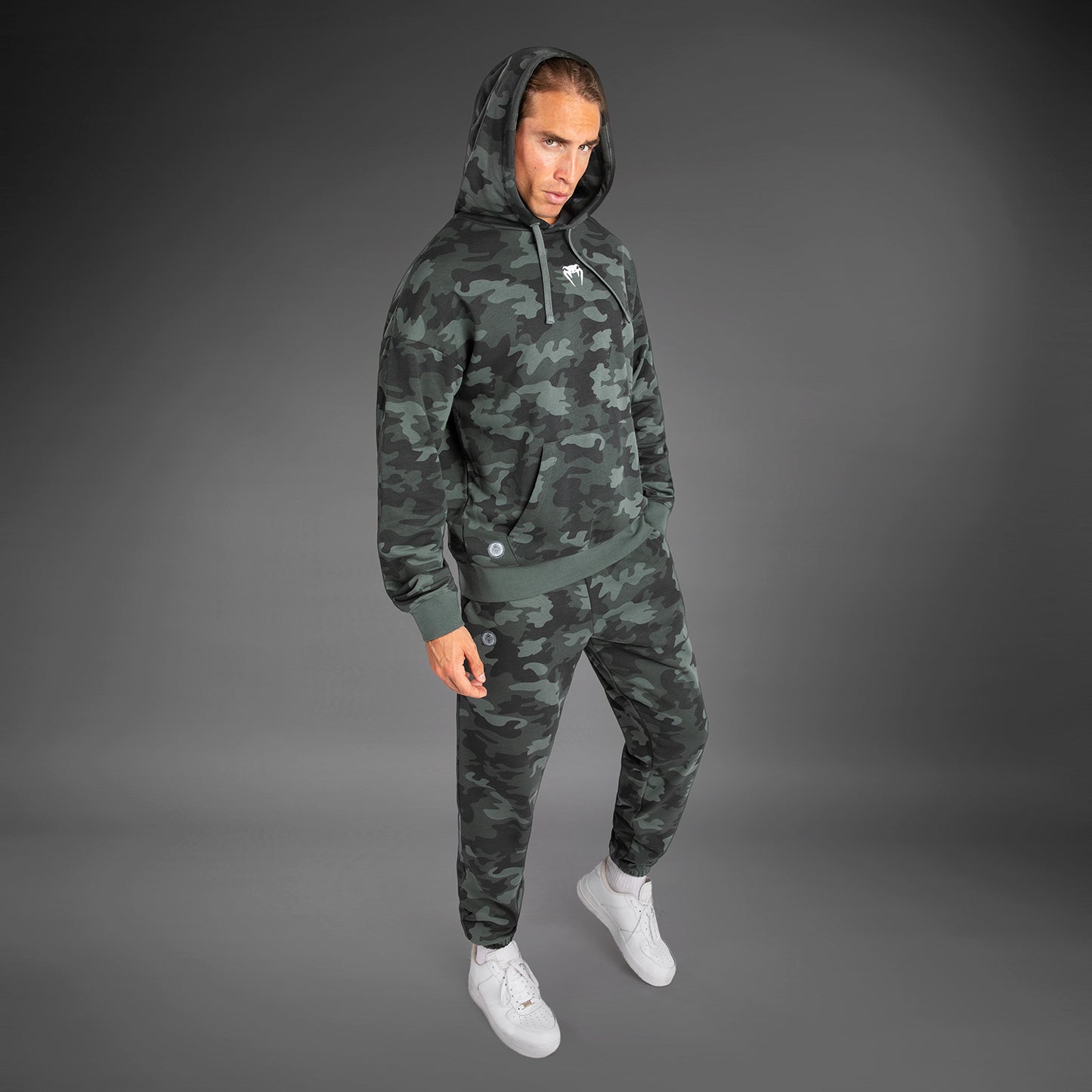 Venum Vortex XL Men's Hoodie - Khaki Camo