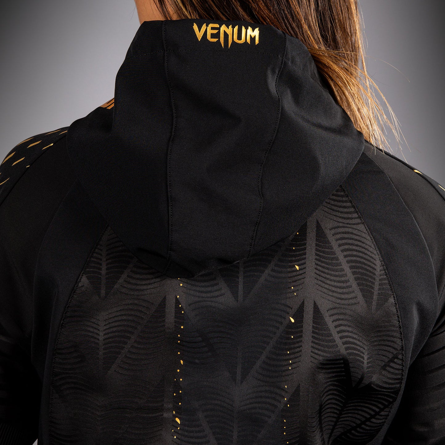 Women's UFC Zenith by Venum Champion Authentic Fight Night Walkout Hoodie Personalized