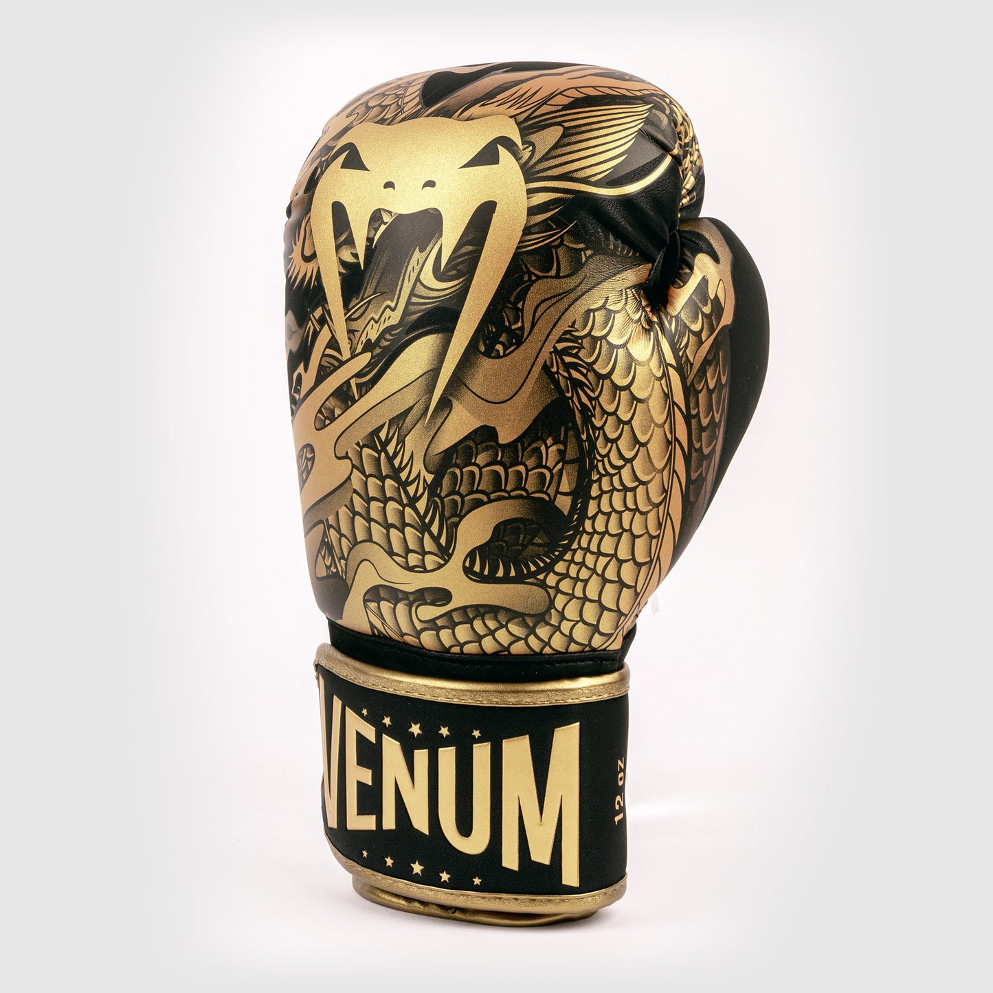 Venum Dragon's Flight Boxing Gloves - Black/Bronze