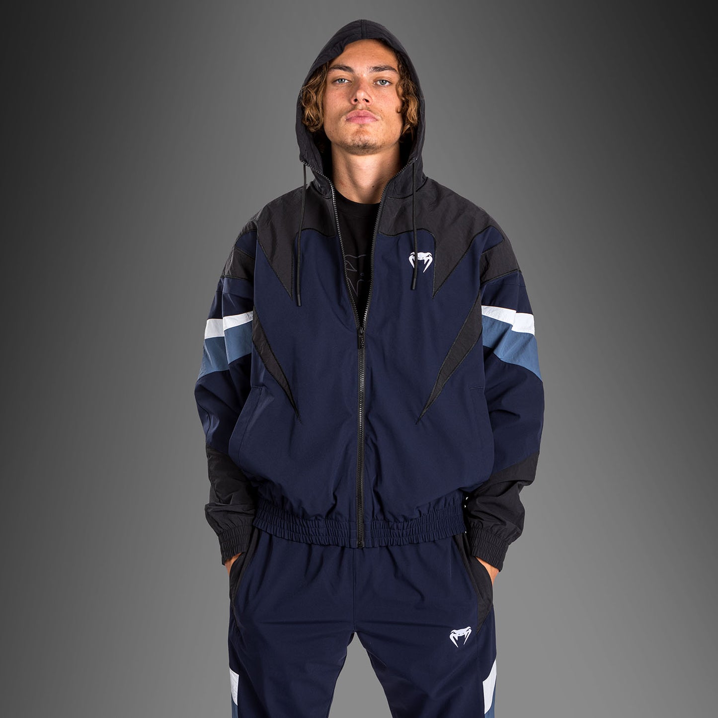 Venum Attack 90 Tracksuit Jacket - Navy