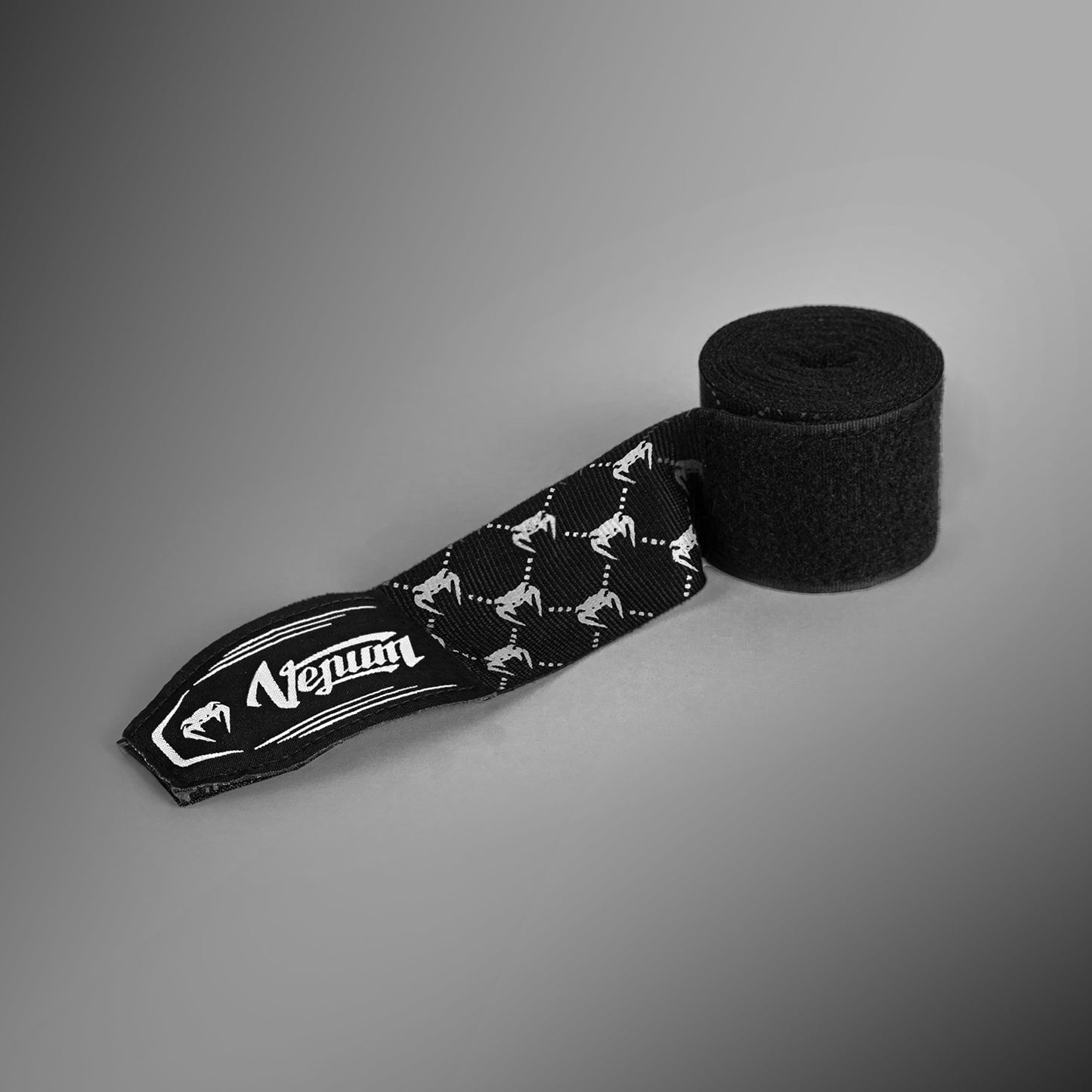 Venum Kontact Evo Monogram Boxing Hand Wraps - Black/White