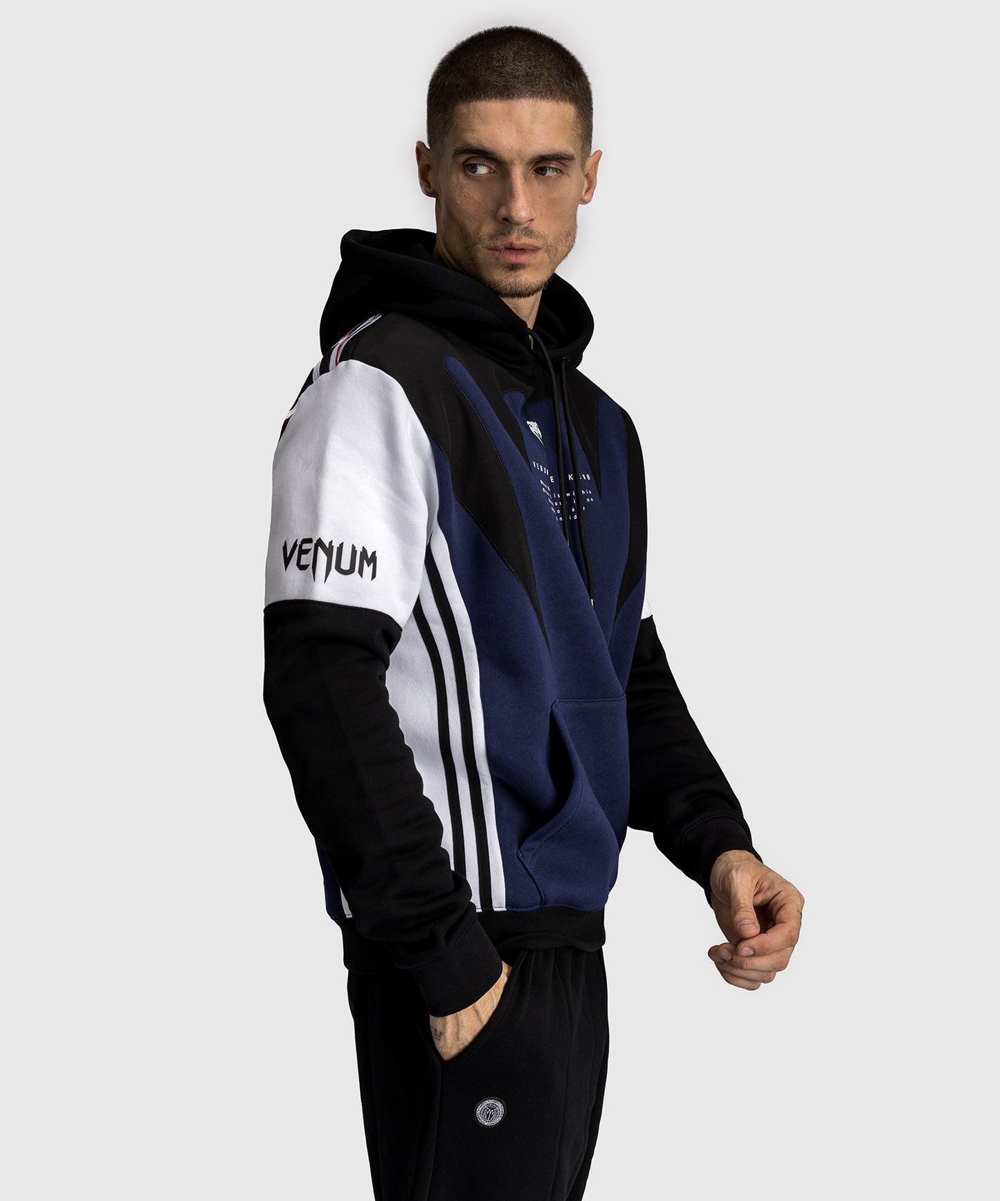 Venum x TEKKEN 8 - Jin Kazama Hoodie - Blue/Black/White