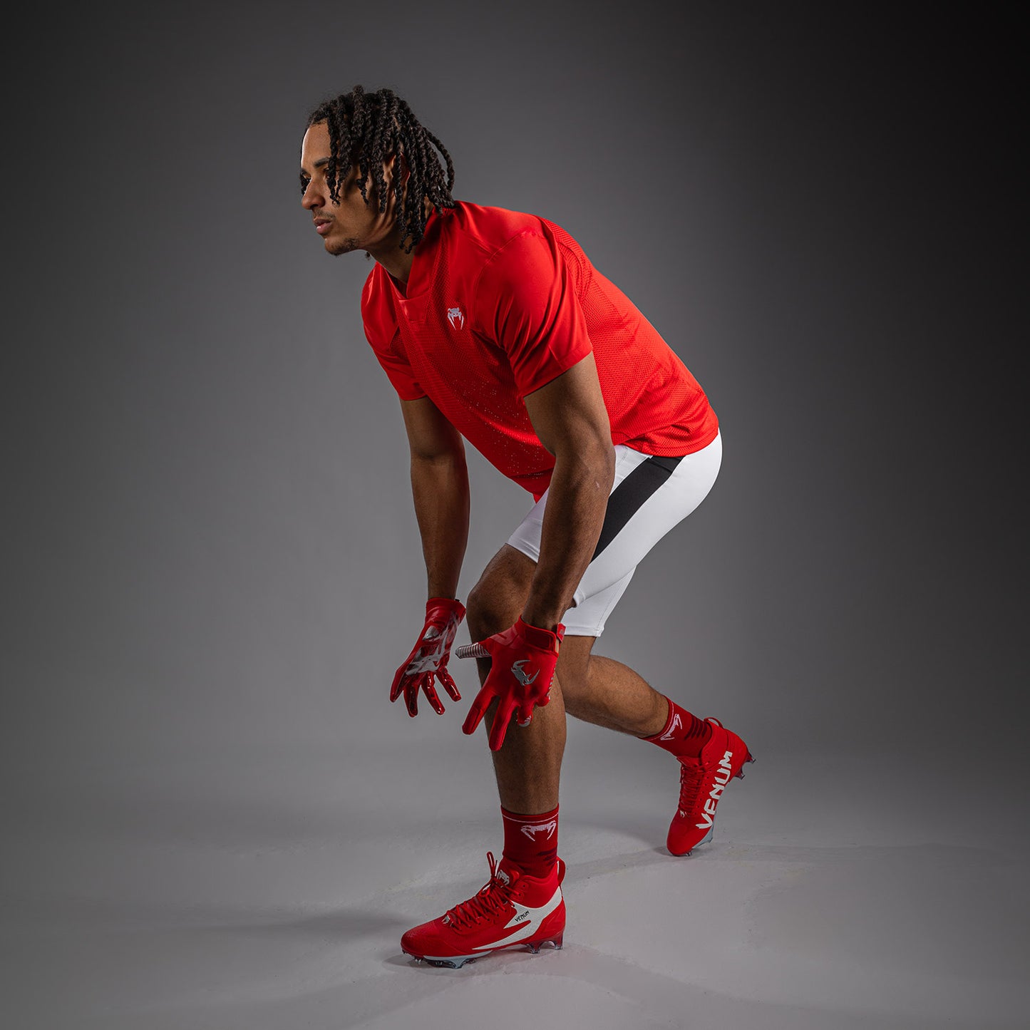 Venum Elite Football Short Sleeve Jersey - Red