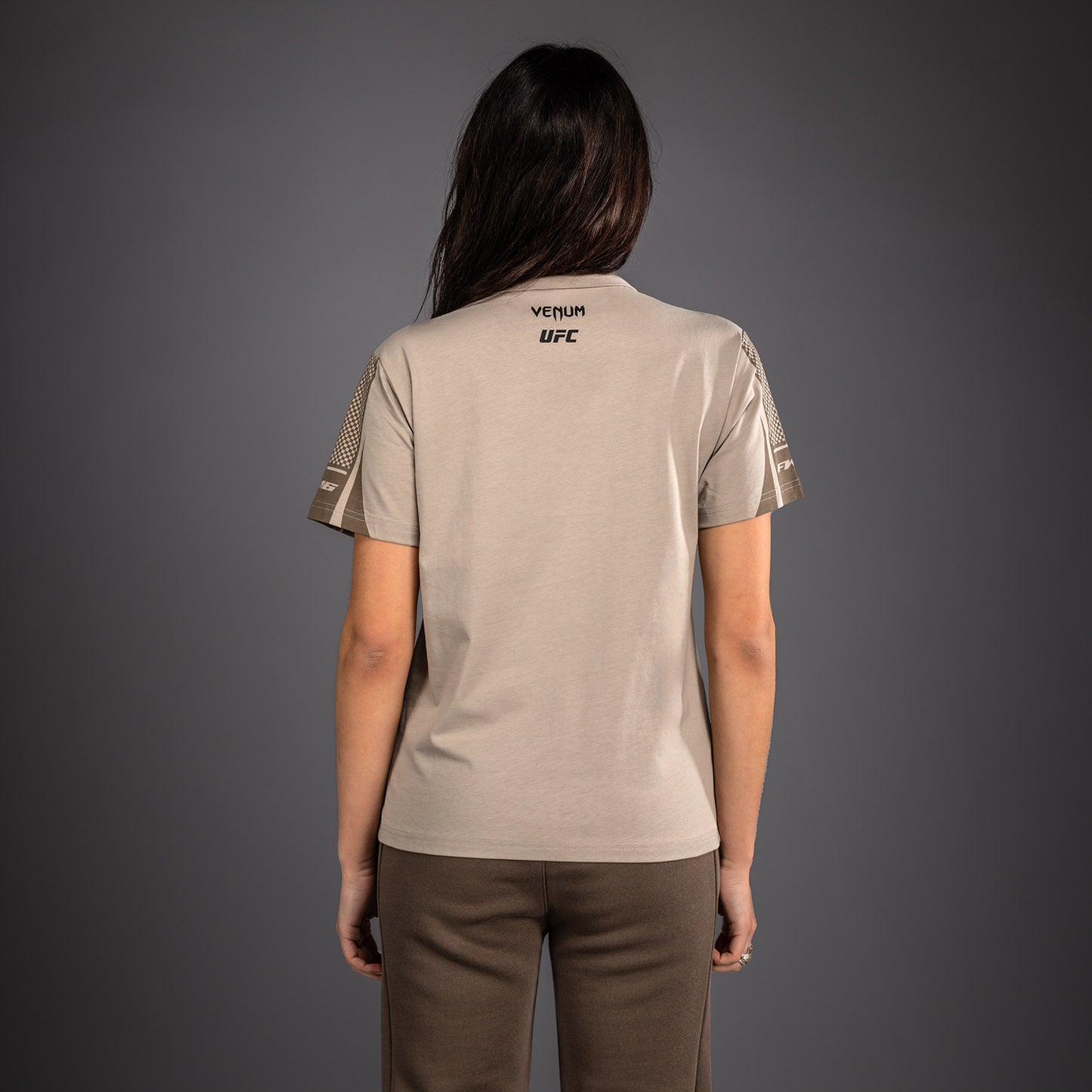 Venum UFC Unity by Venum Authentic Fight Week Women's Short Sleeve T-Shirt - Sand