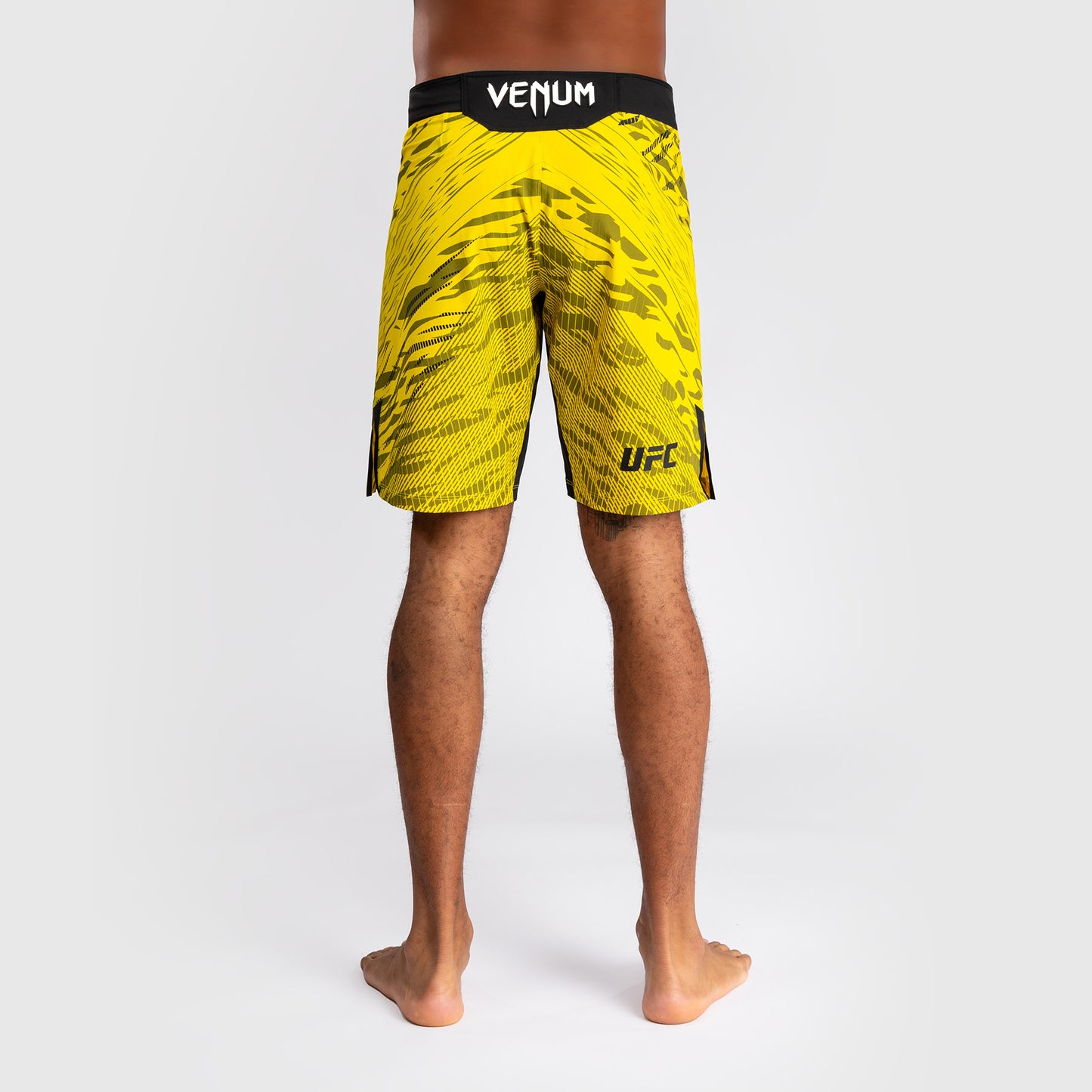 UFC Fusion by Venum Personalized Authentic Fight Night Men's Fight Short - Long Fit - Yellow