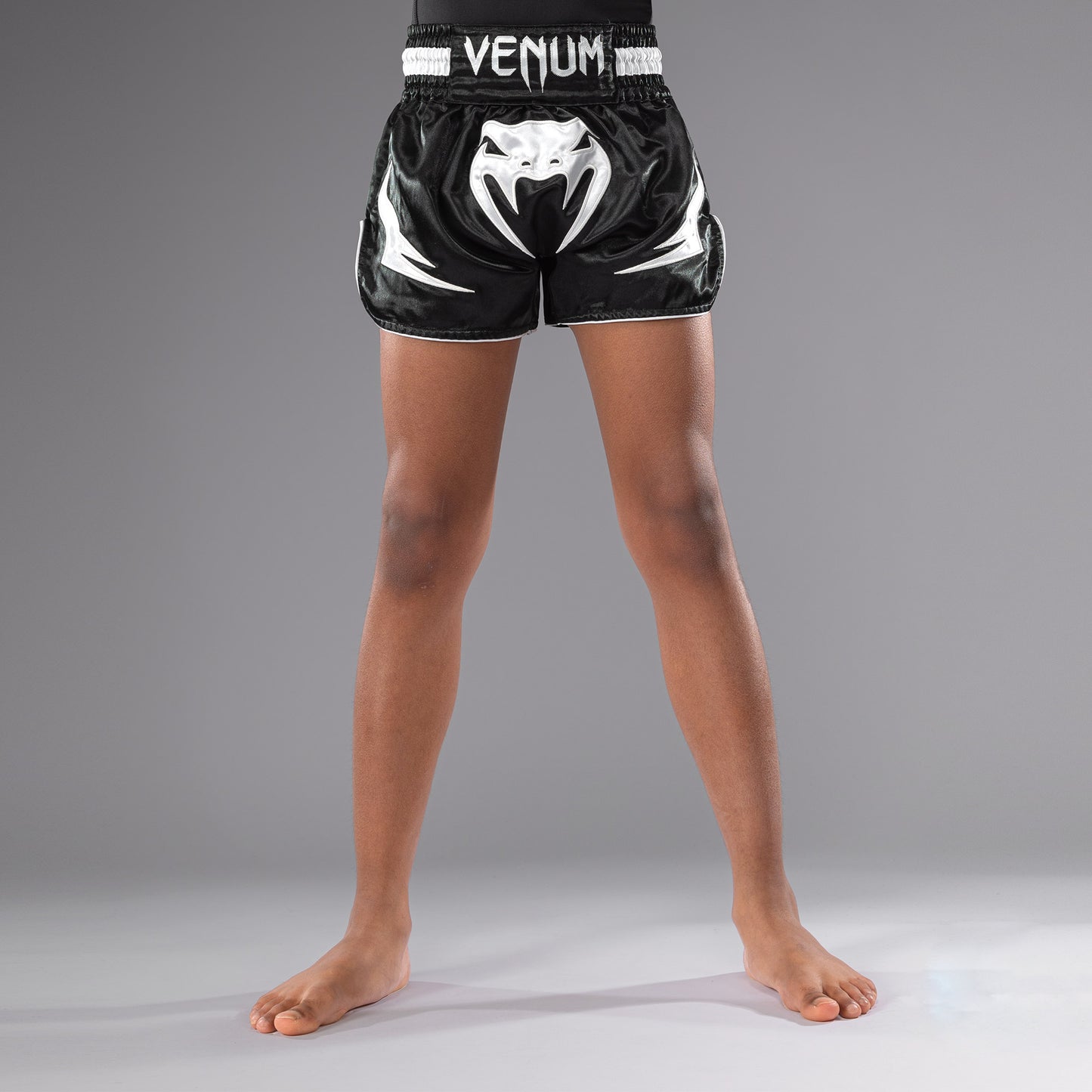 Venum Inferno Kids Thai Shorts - Black
