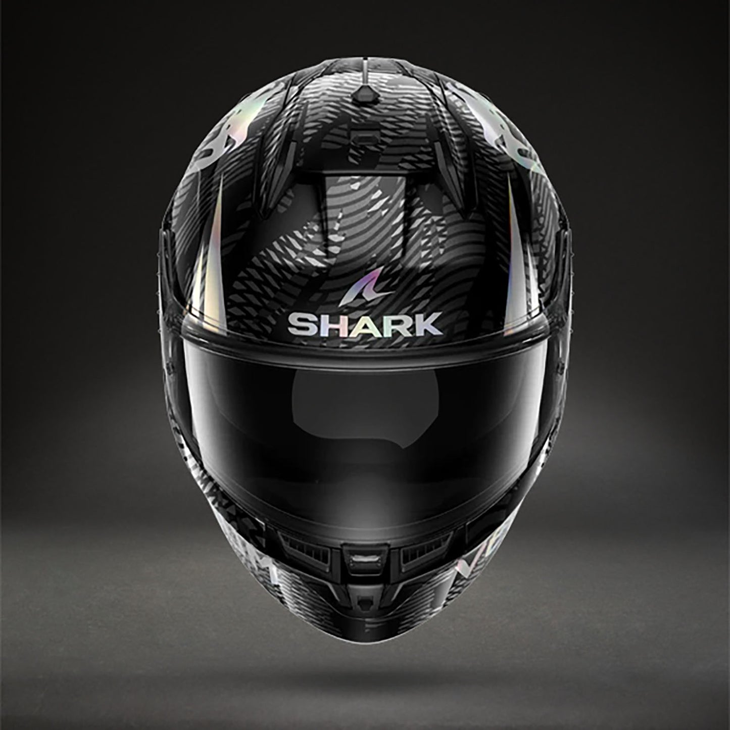 Venum x Shark D-SKWAL 3 Motorcycle Helmet - Black Chrom Anthracite