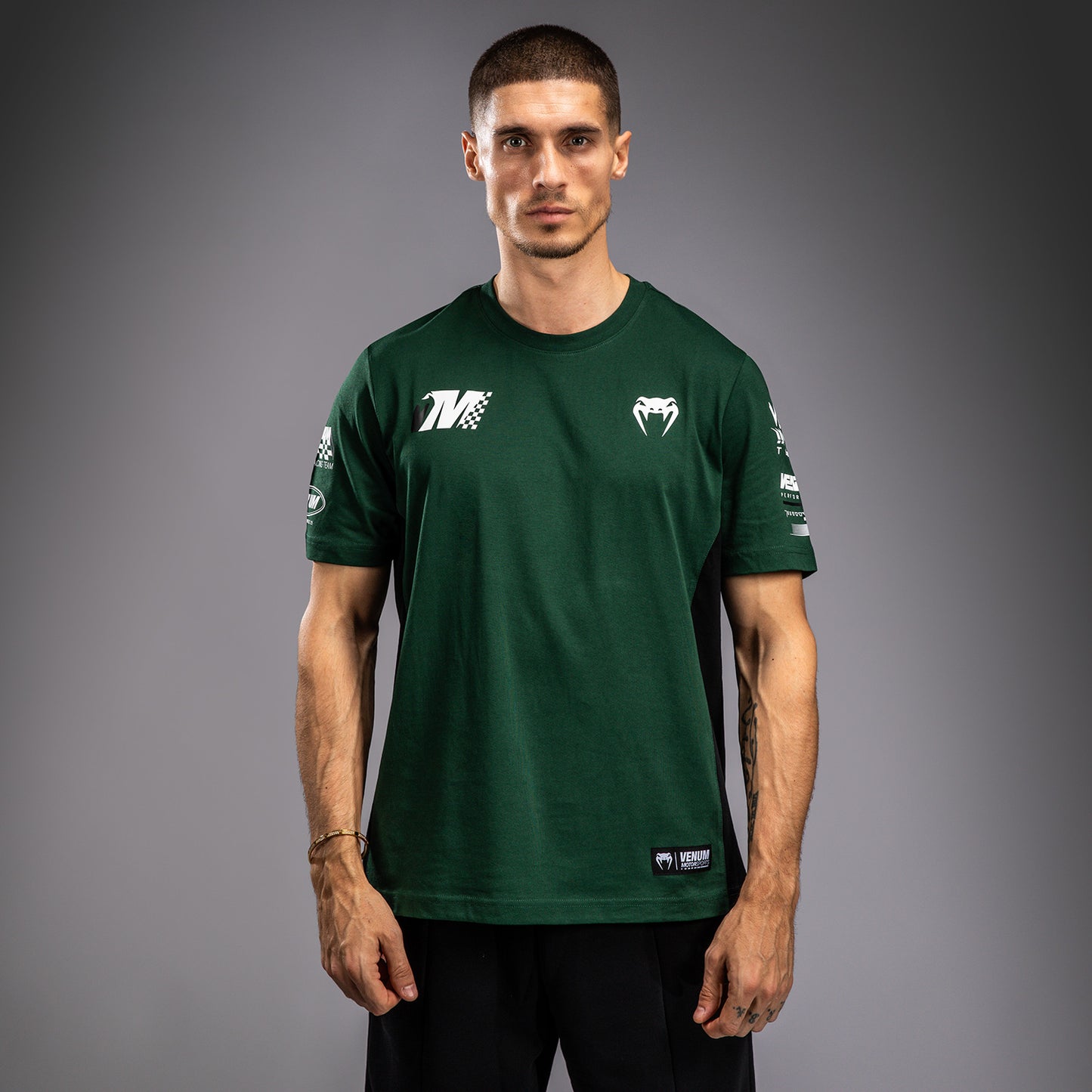Venum Motorsport T-Shirt - Deep Forrest