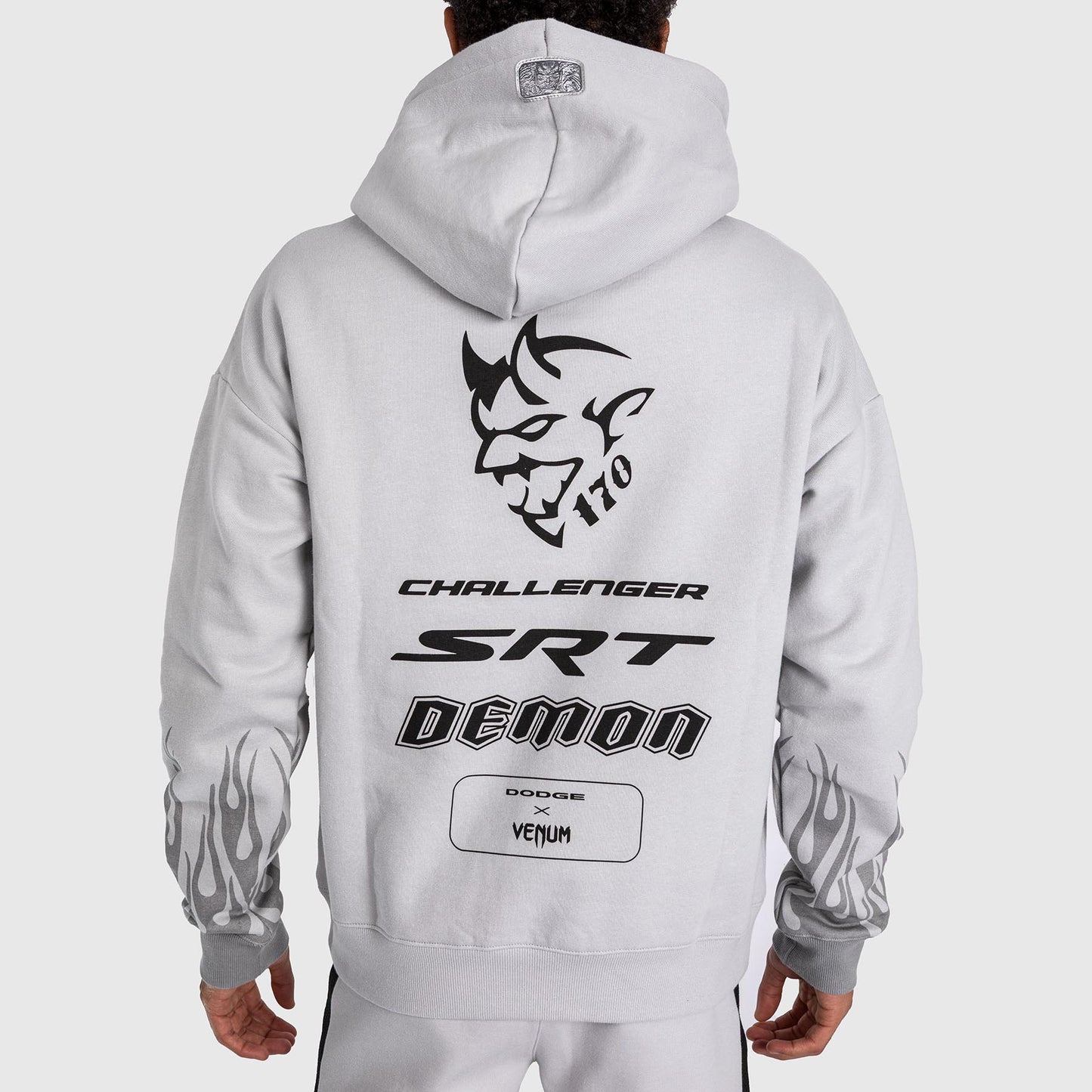 Venum x Dodge Demon 170 Pullover Hoodie - Grey