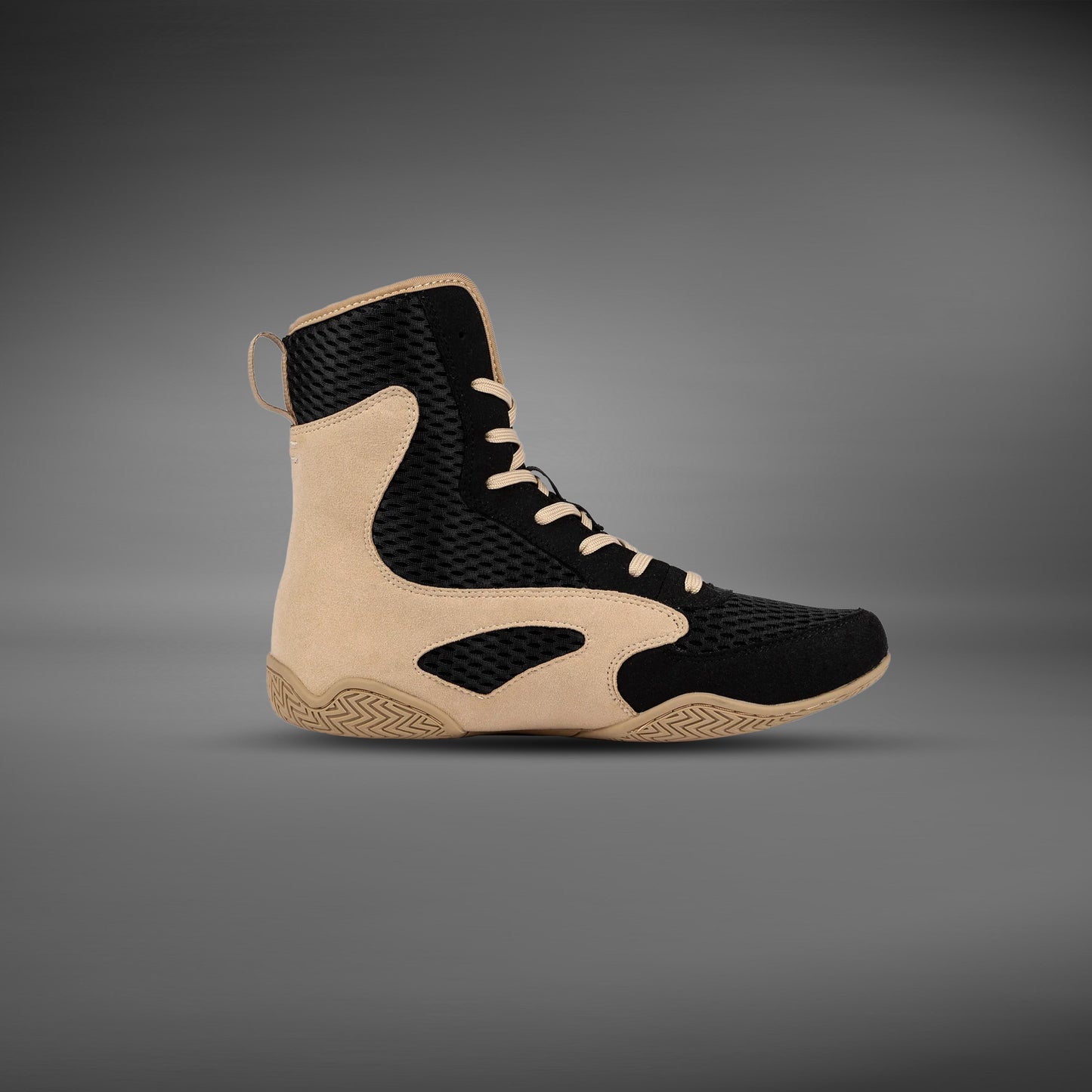 Venum Contender Boxing Shoes - Black/Sand