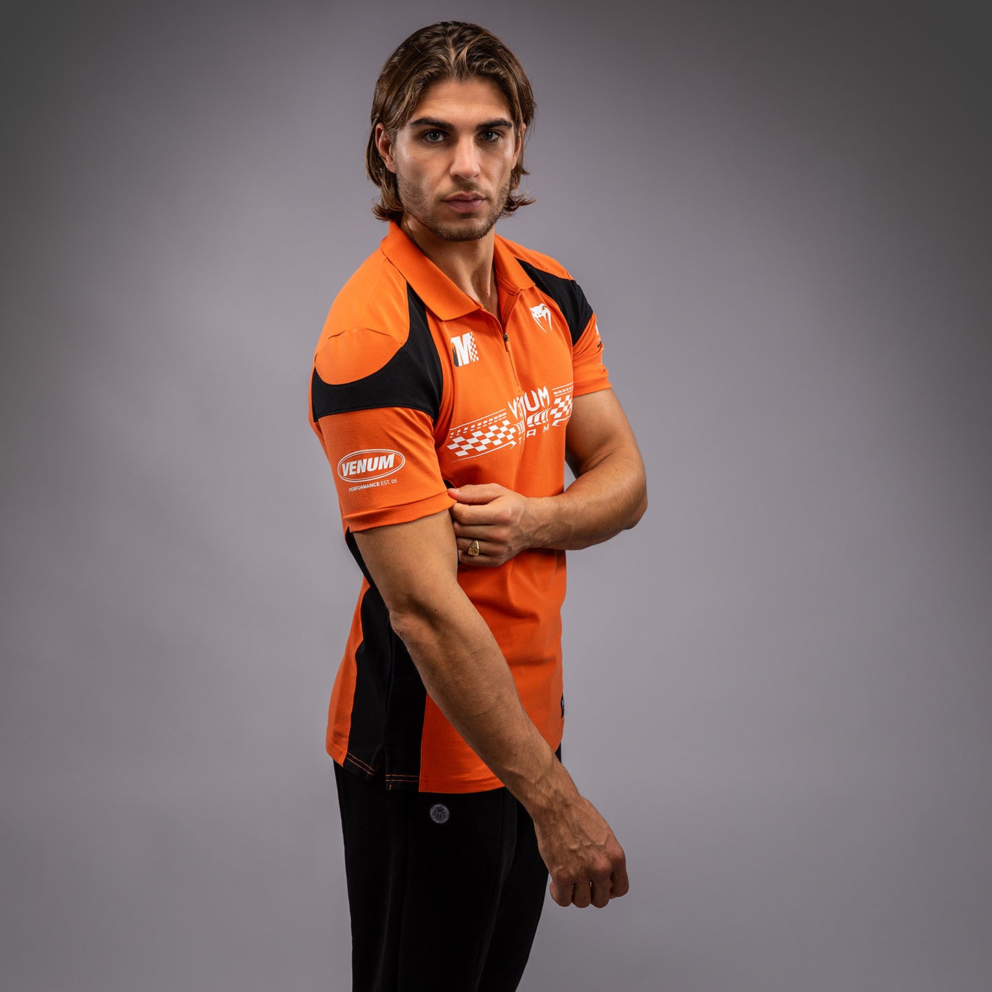 Venum Motorsport Cotton Polo - Tangerine