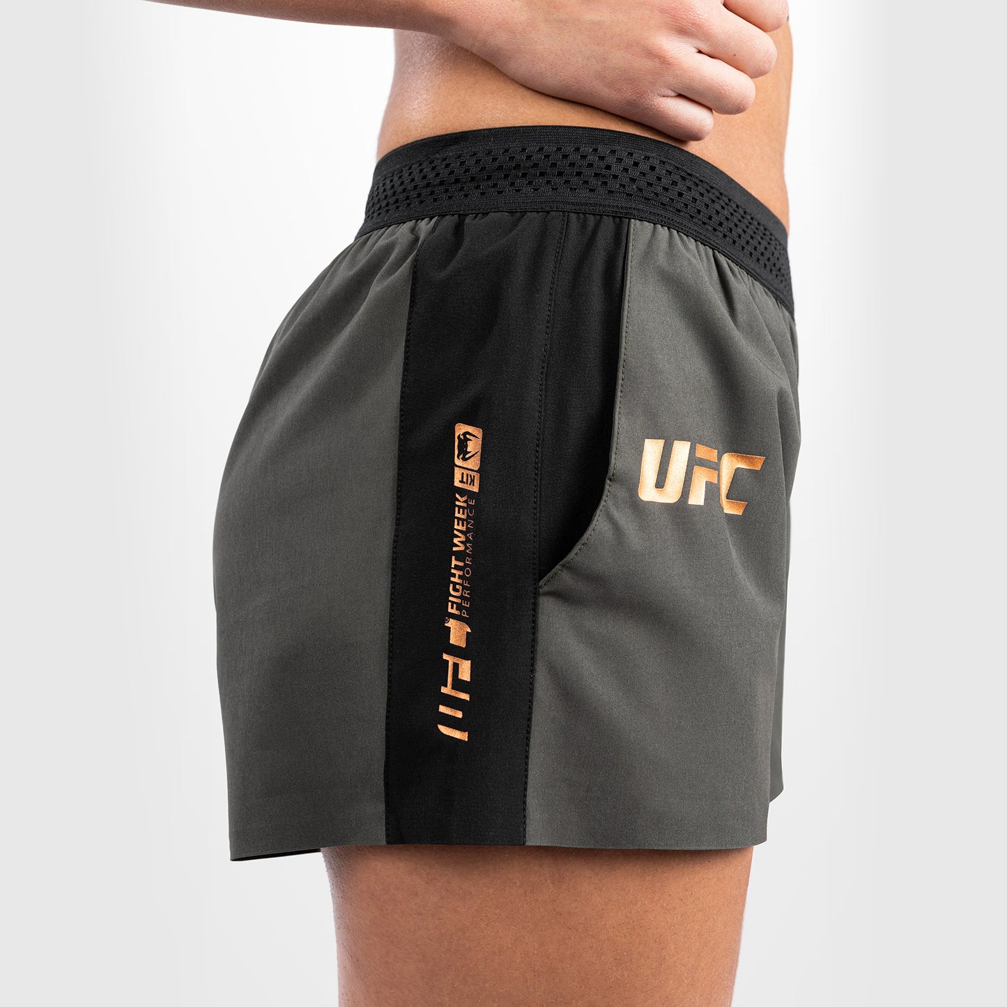 UFC Adrenaline by Venum Fight Week Women’s Performance Short - Khaki
