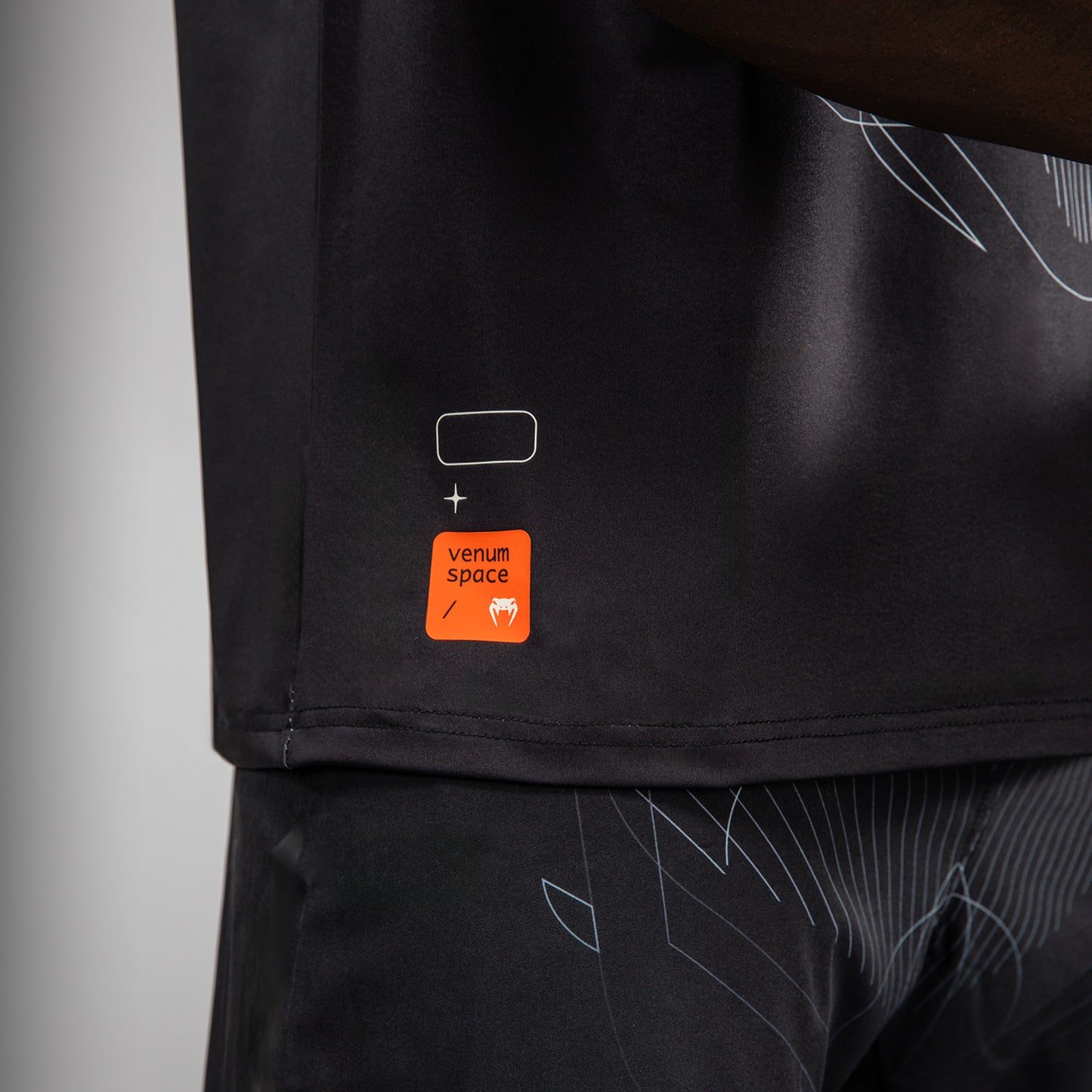 Venum Eclipse Dry-Tech T-Shirt - Black/Silver