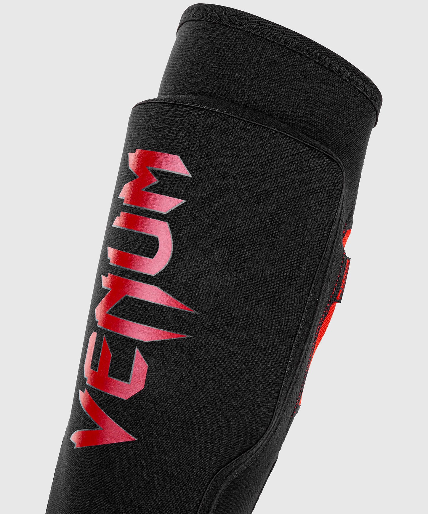 Venum Kontact Evo Shin Guards - Black/Red