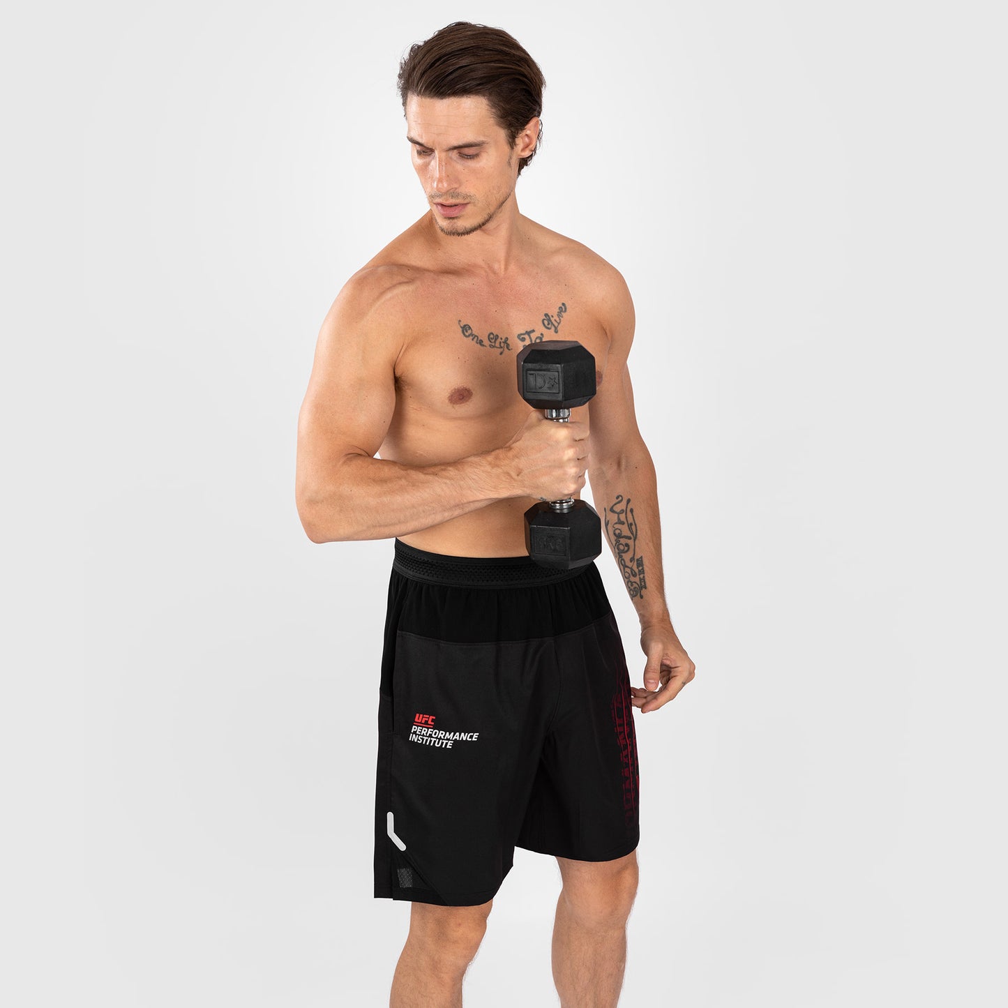 UFC Venum Performance Institute 2.0 Men’s Performance Short - Black/Red