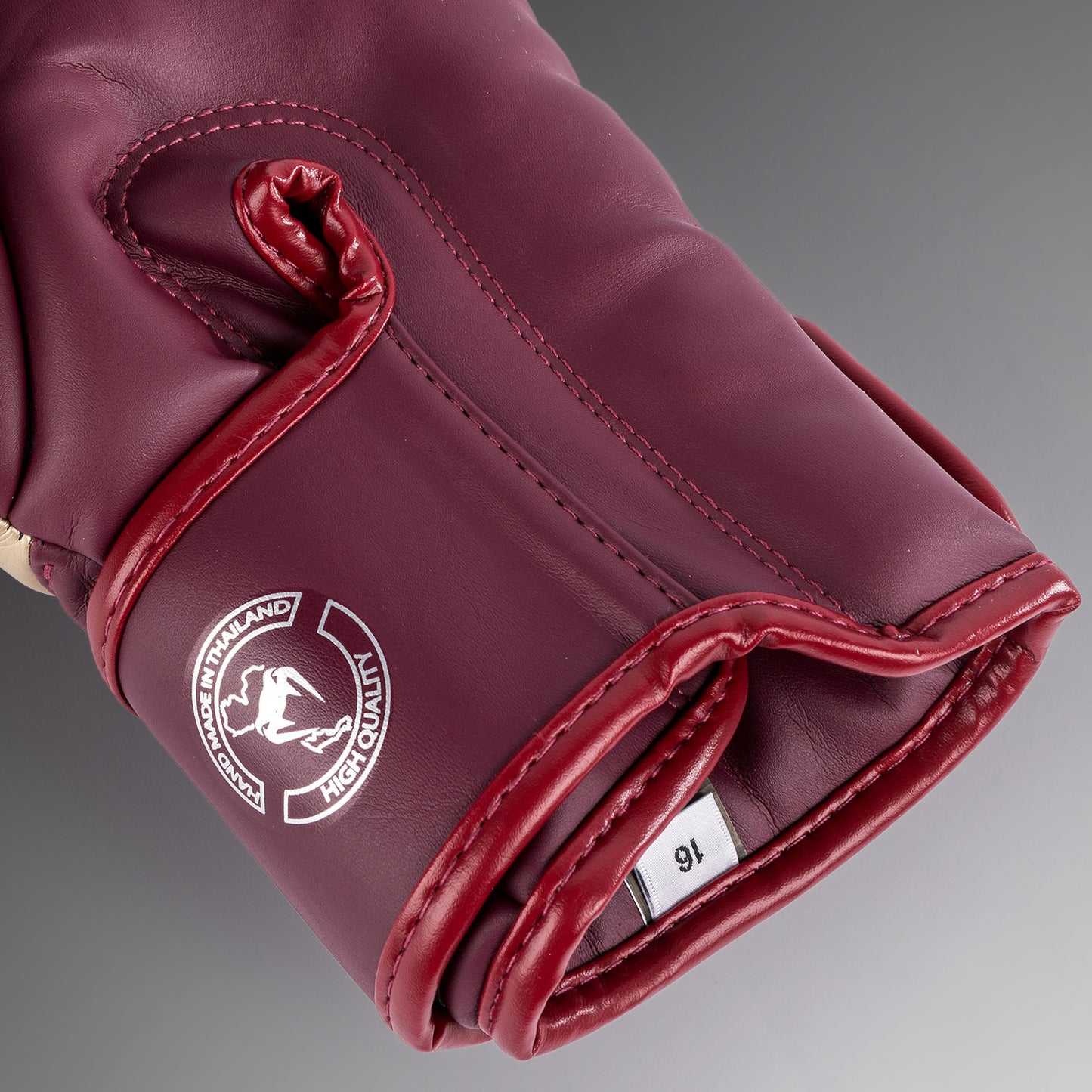 Venum Elite Boxing Gloves - Burgundy/Gold