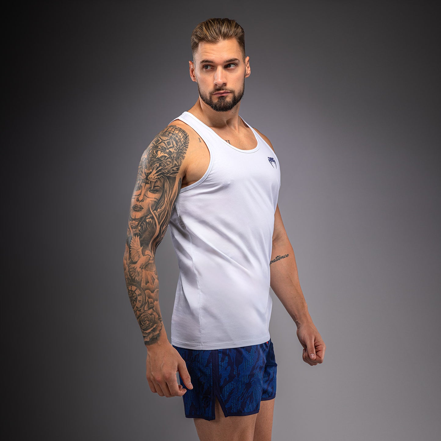 Venum Aqua Tank Top - White/Blue