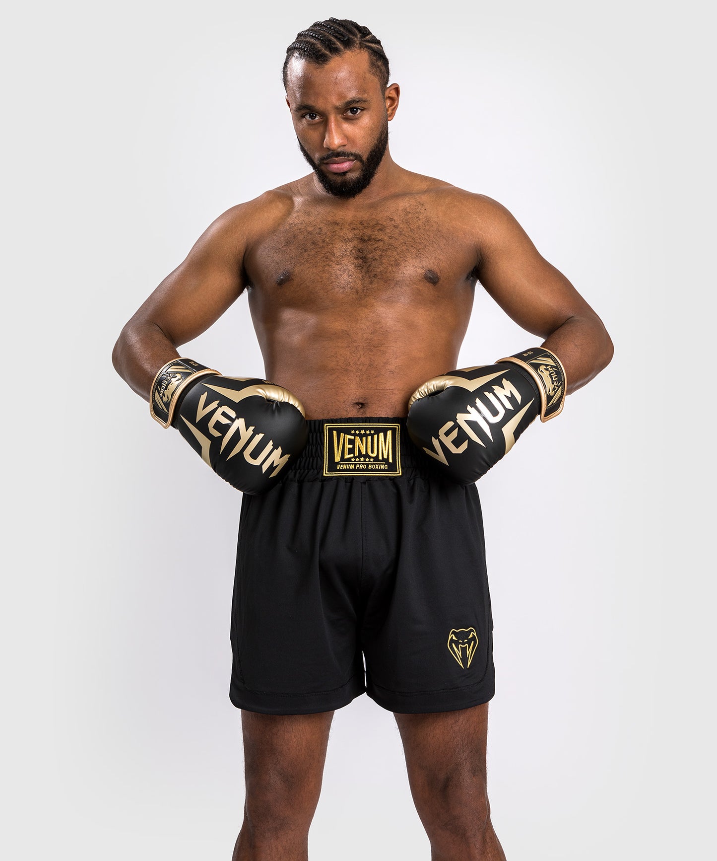 Venum Classic Boxing Shorts - Black/Gold