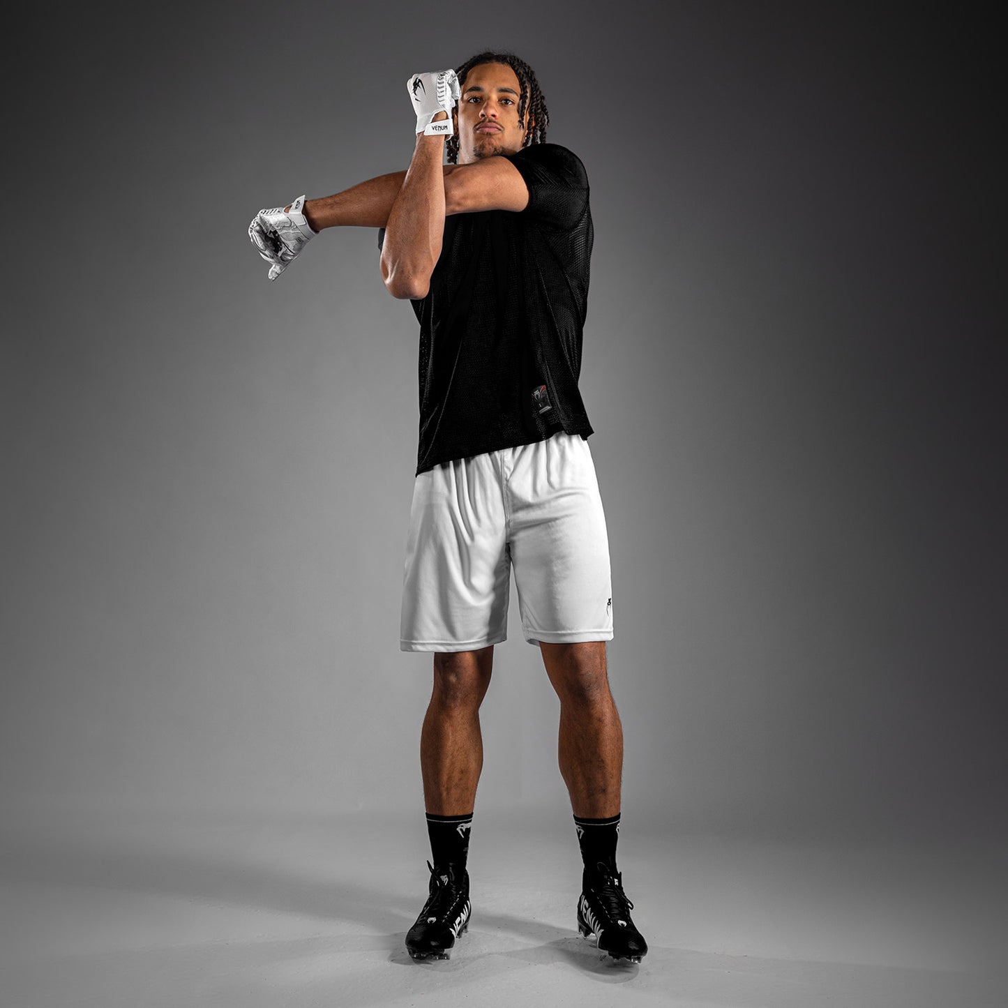 Venum Elite Football Short Sleeve Jersey - Black