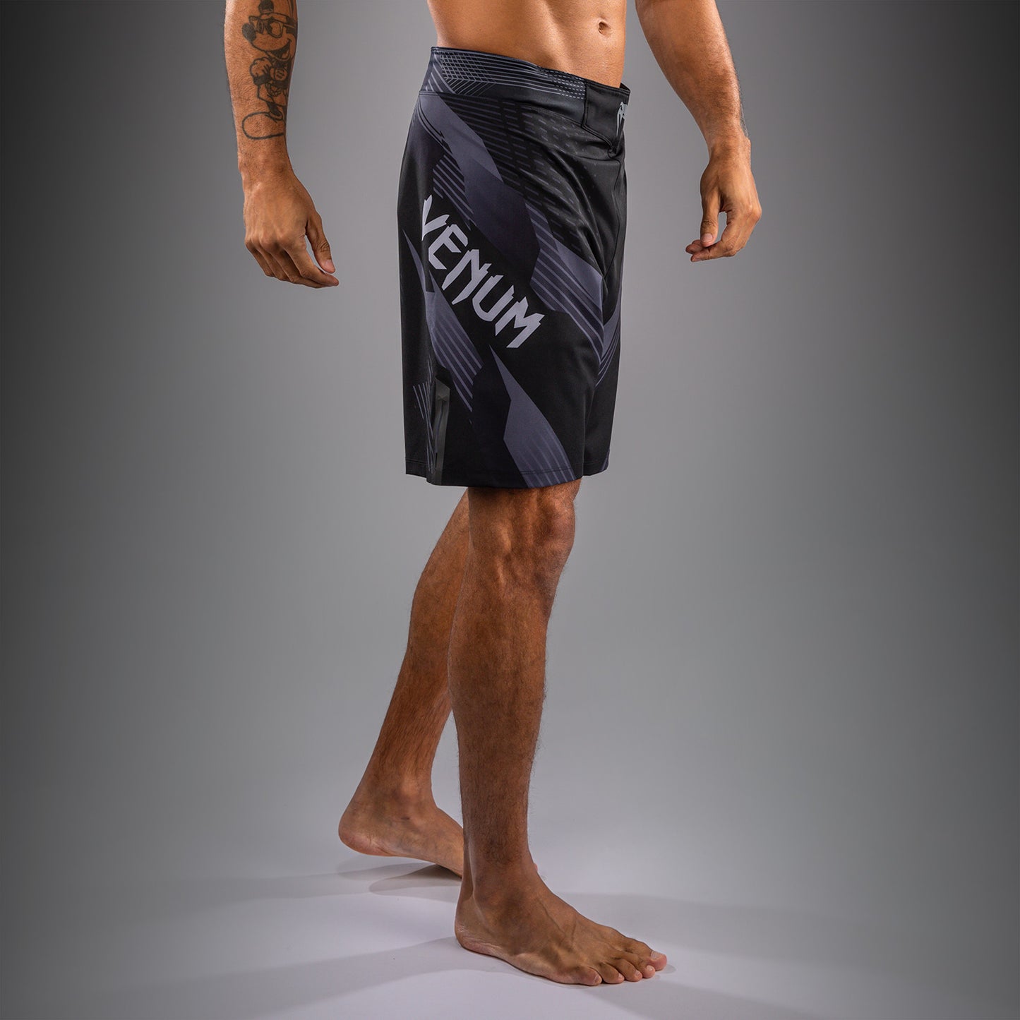 Venum No-Gi 6.0 Fight Shorts - Black/Grey