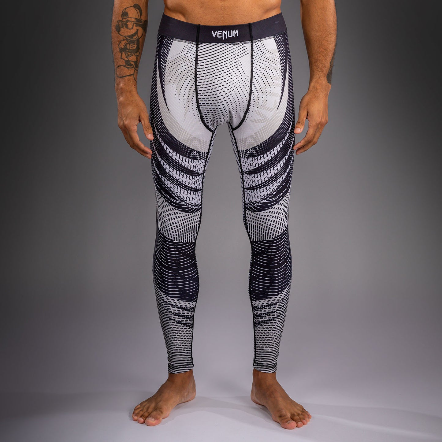 Venum Galactic 3.0 Spats - Off-White/Black